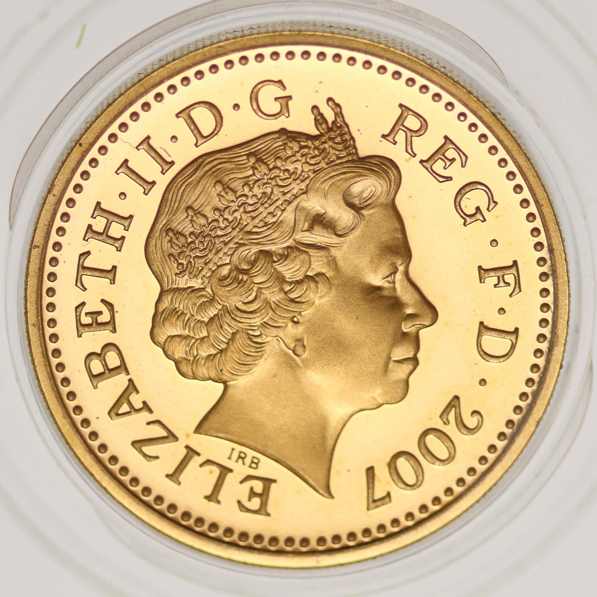 Großbritannien Elisabeth II. One Pound 2007