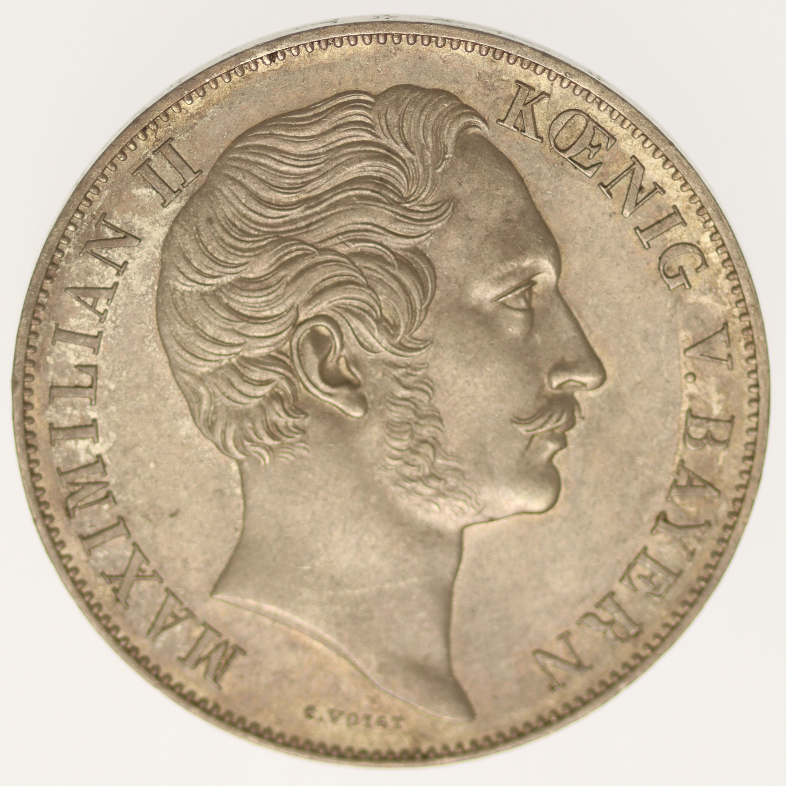 Bayern Maximilian II. Joseph Doppelgulden 1855