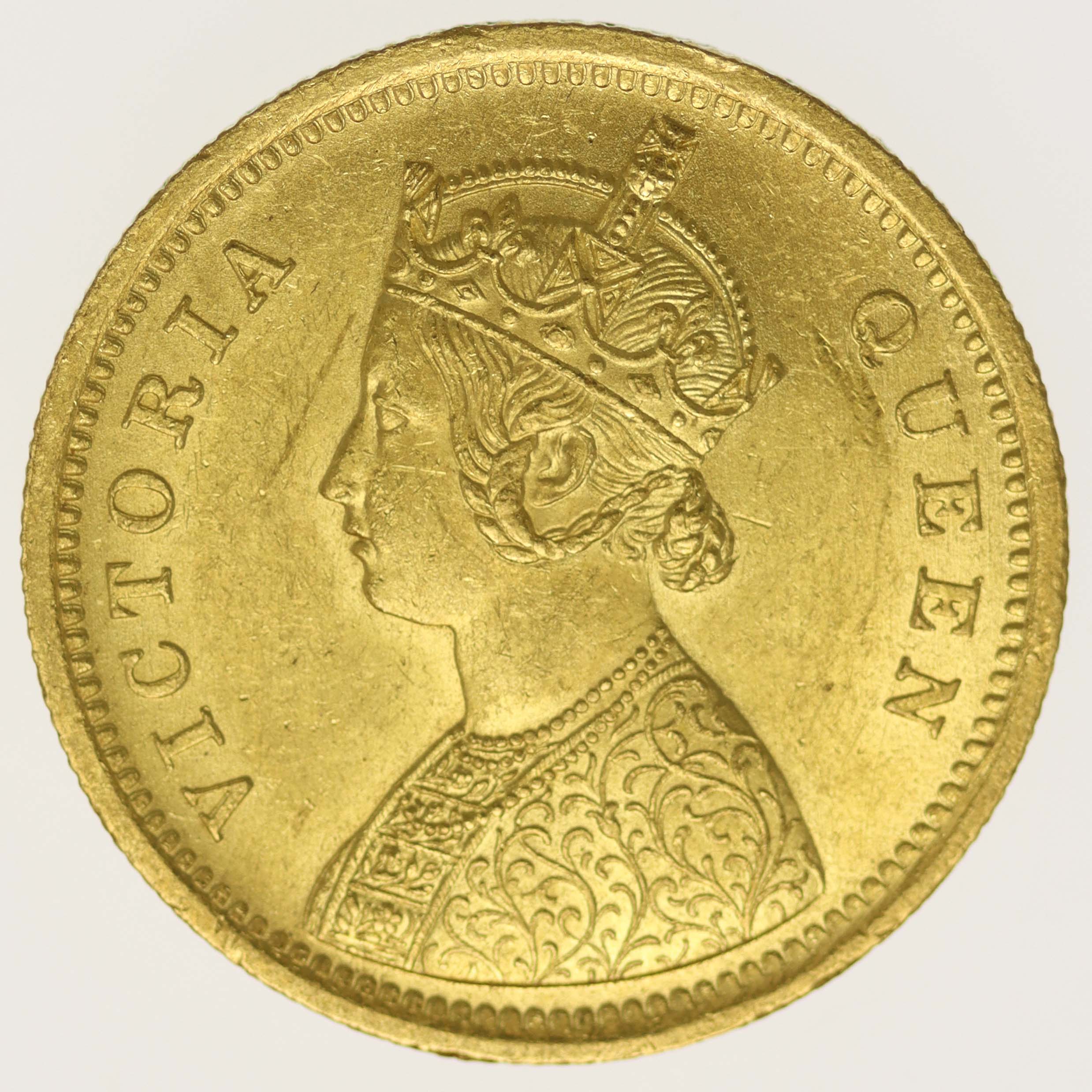 Indien Victoria Mohur 1862