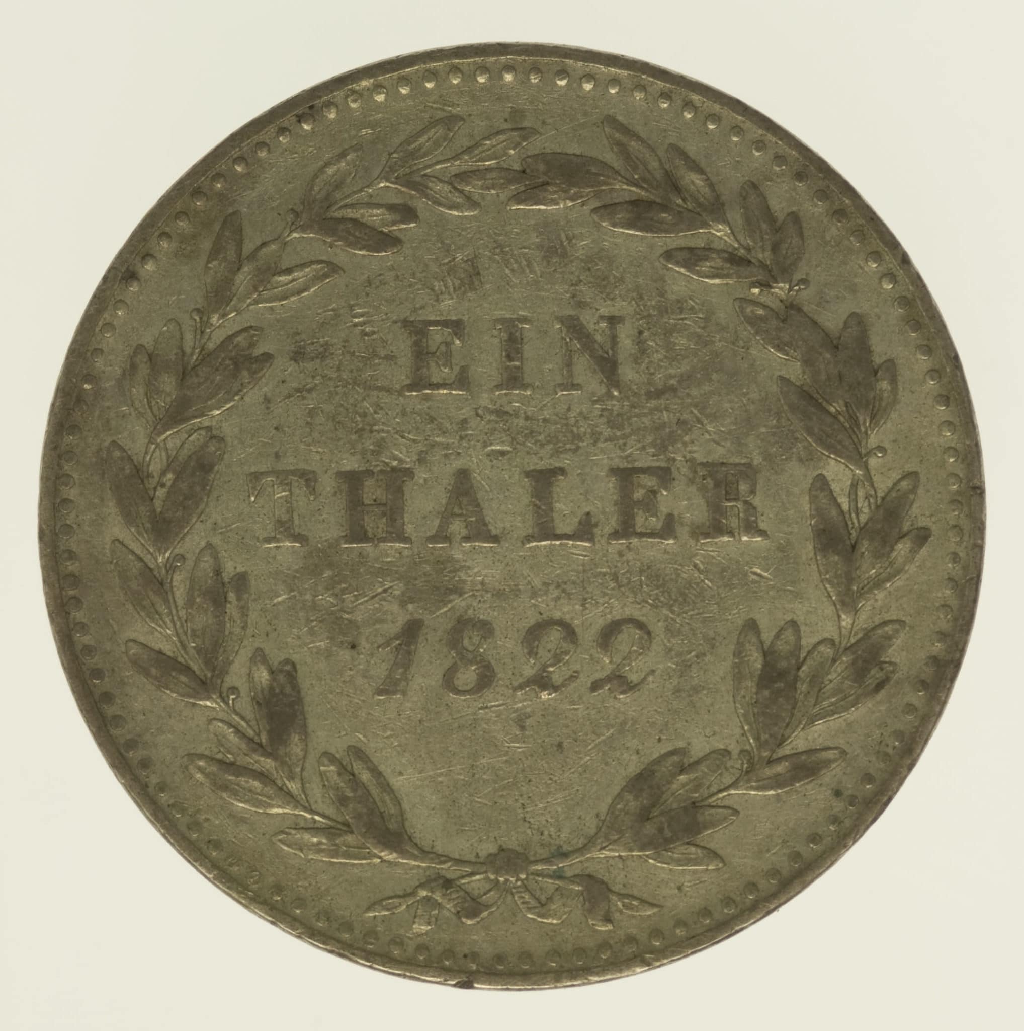 Hessen Kassel Wilhelm II. Taler 1822