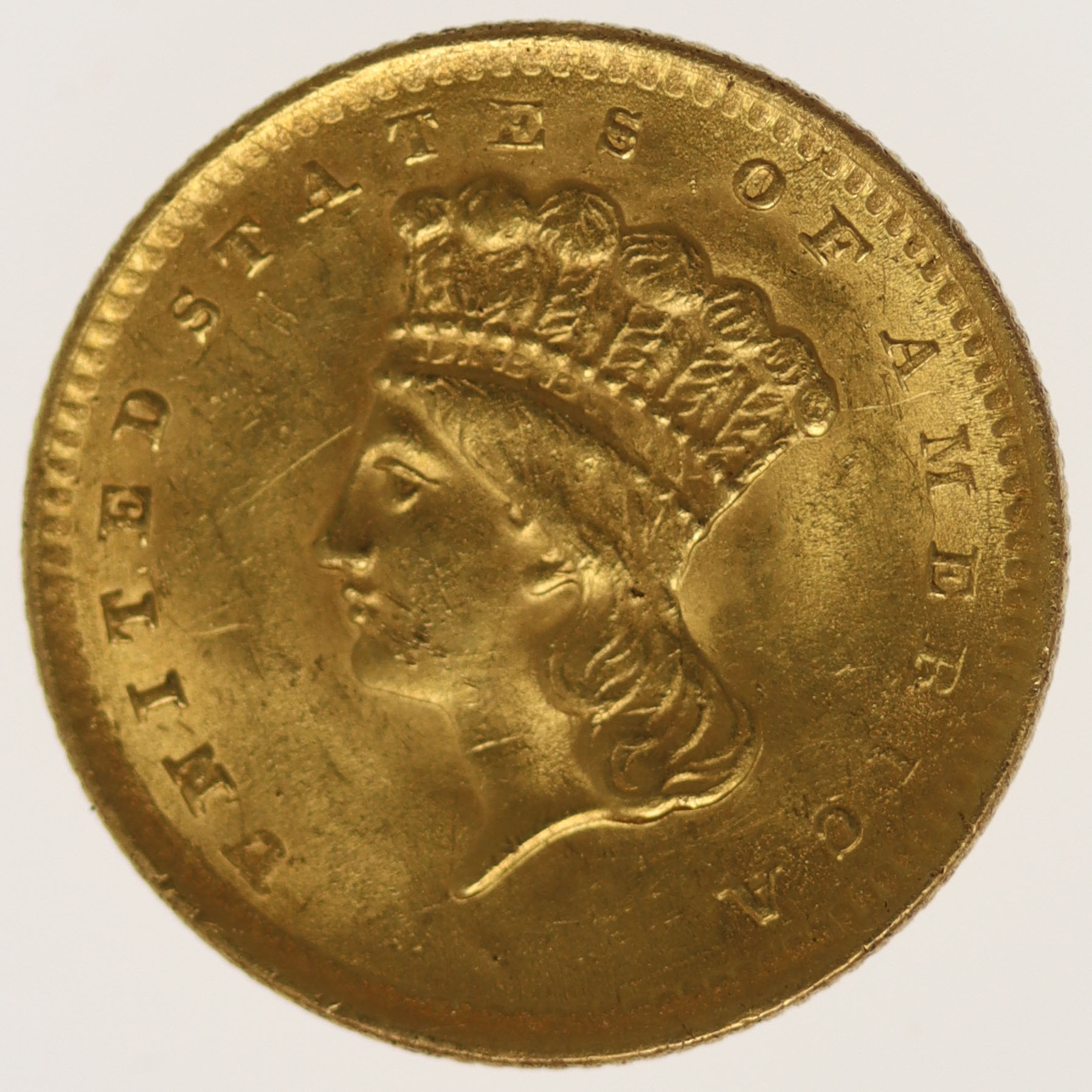 USA 1 Dollar 1856 Liberty / Kopf