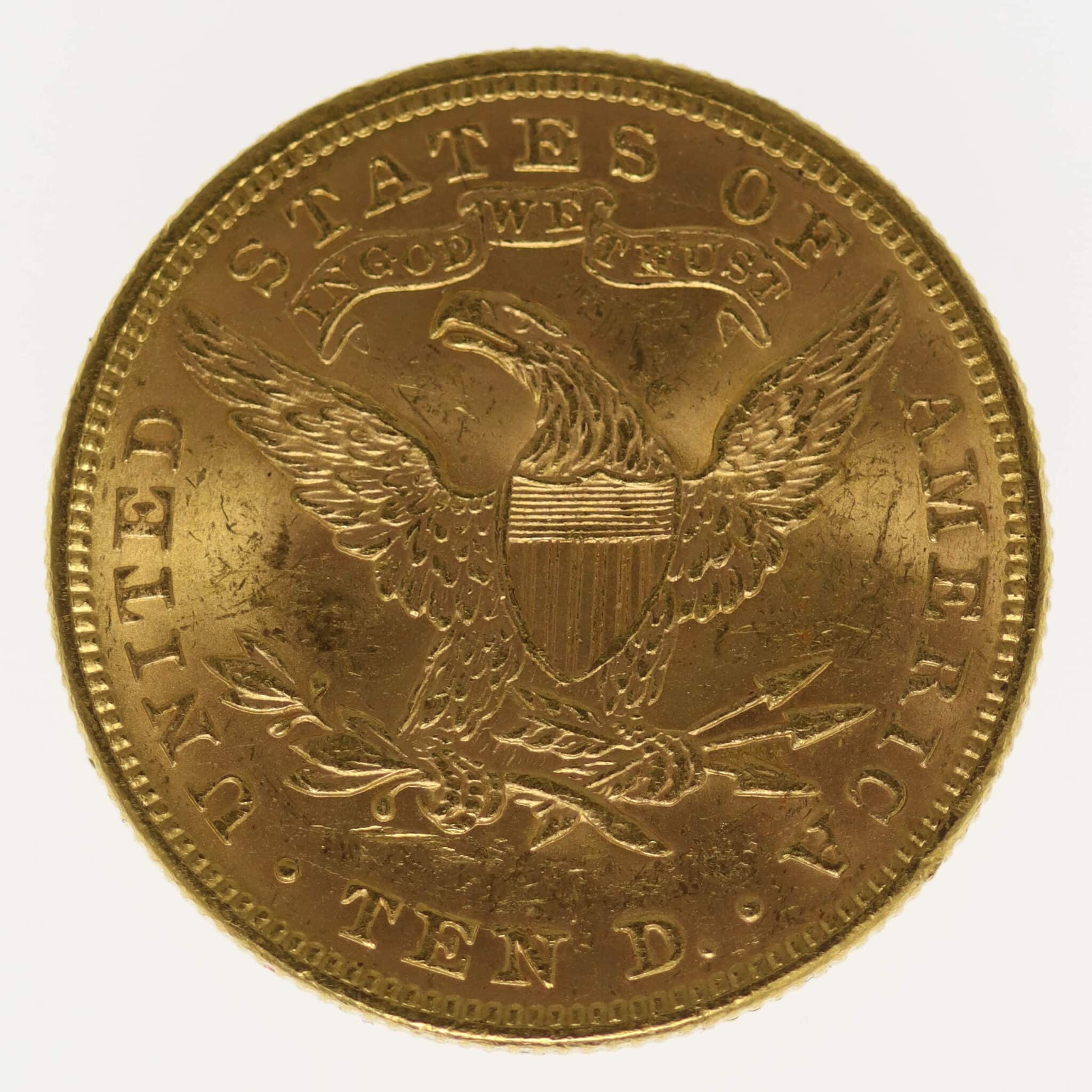 USA 10 Dollars 1894 Liberty / Kopf
