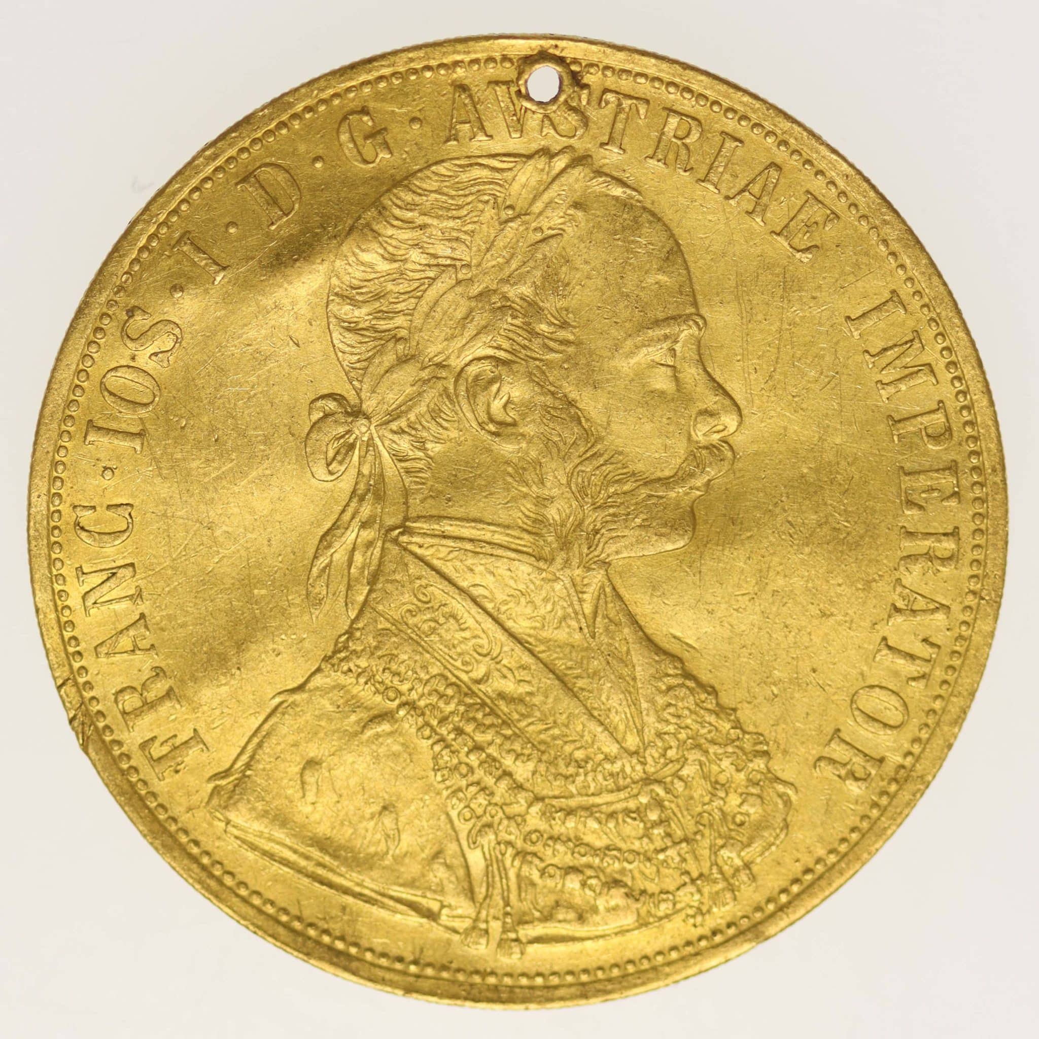 Österreich Kaiserreich Franz Joseph I. 4 Dukaten 1911