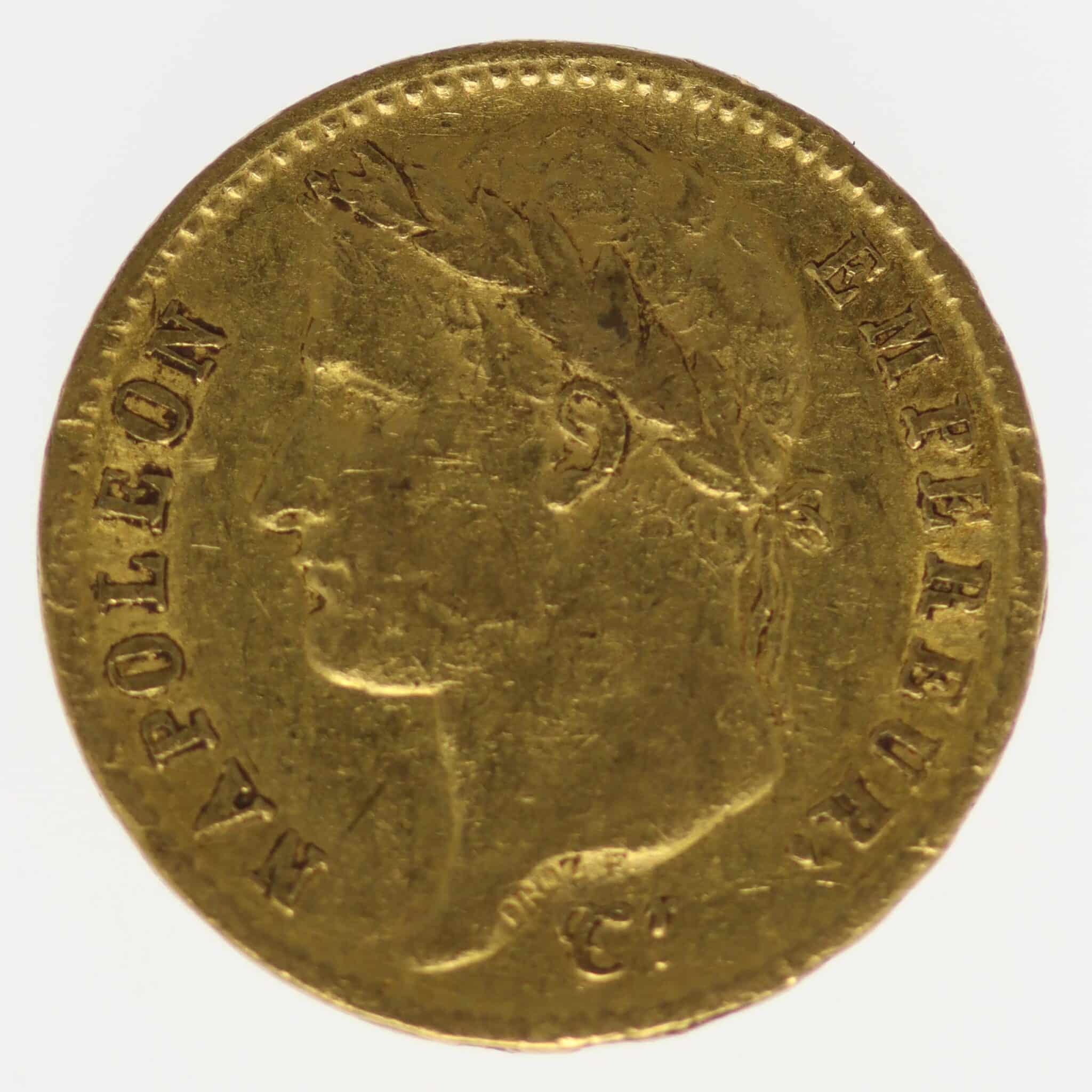 Frankreich Napoleon I. 20 Francs 1810 A