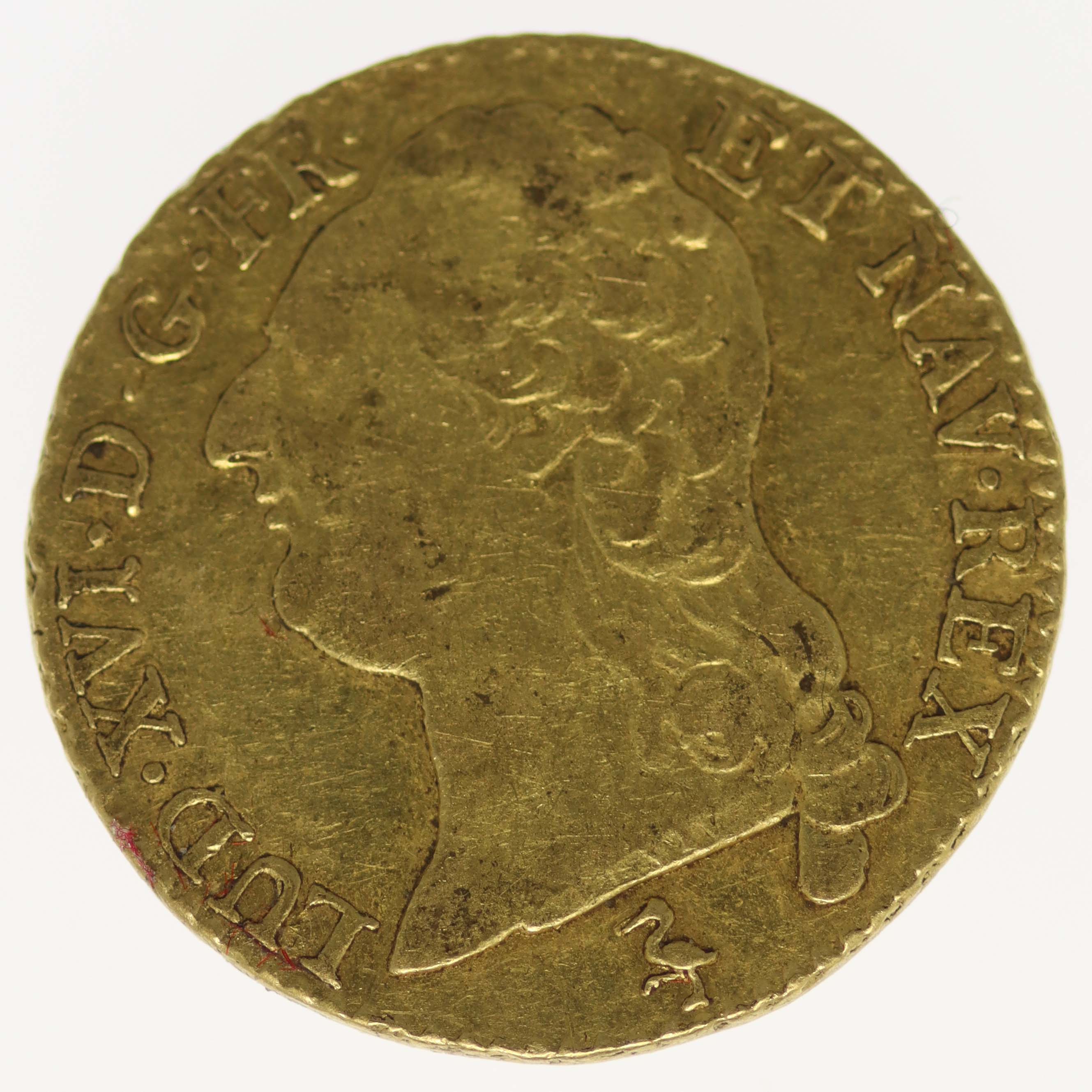 Frankreich Louis XVI. Louis d'or 1787 A