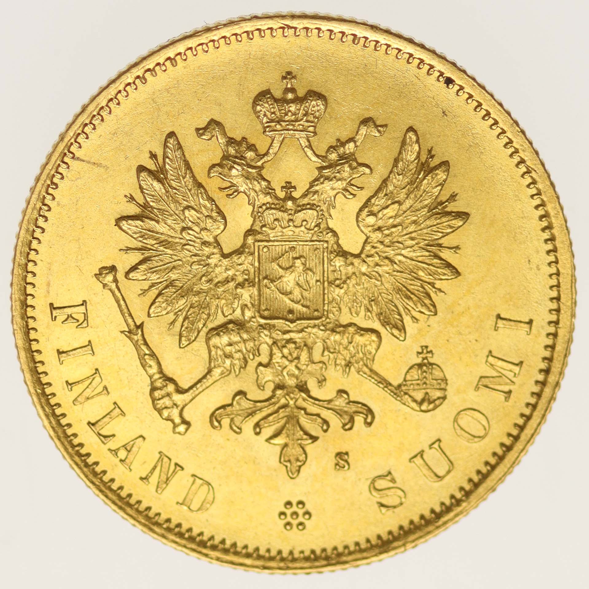 Finnland Alexander II. 10 Markkaa 1879