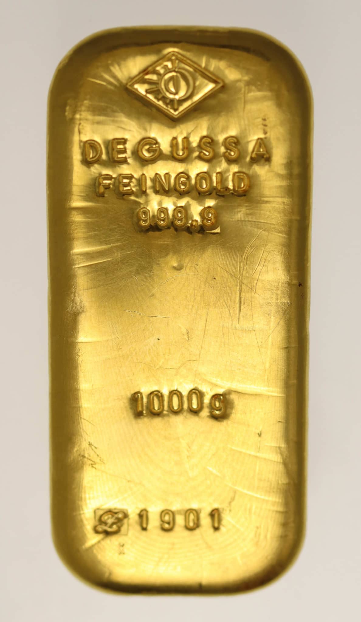 Goldbarren 1000 Gramm Degussa