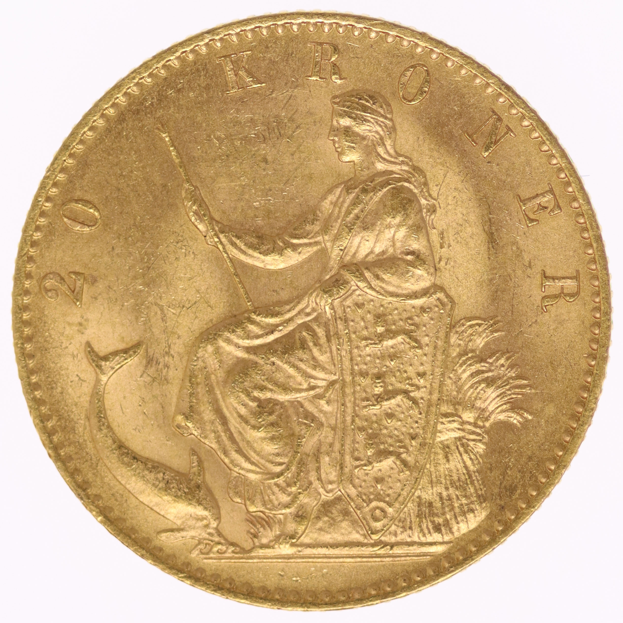Dänemark Christian IX. 20 Kronen 1900