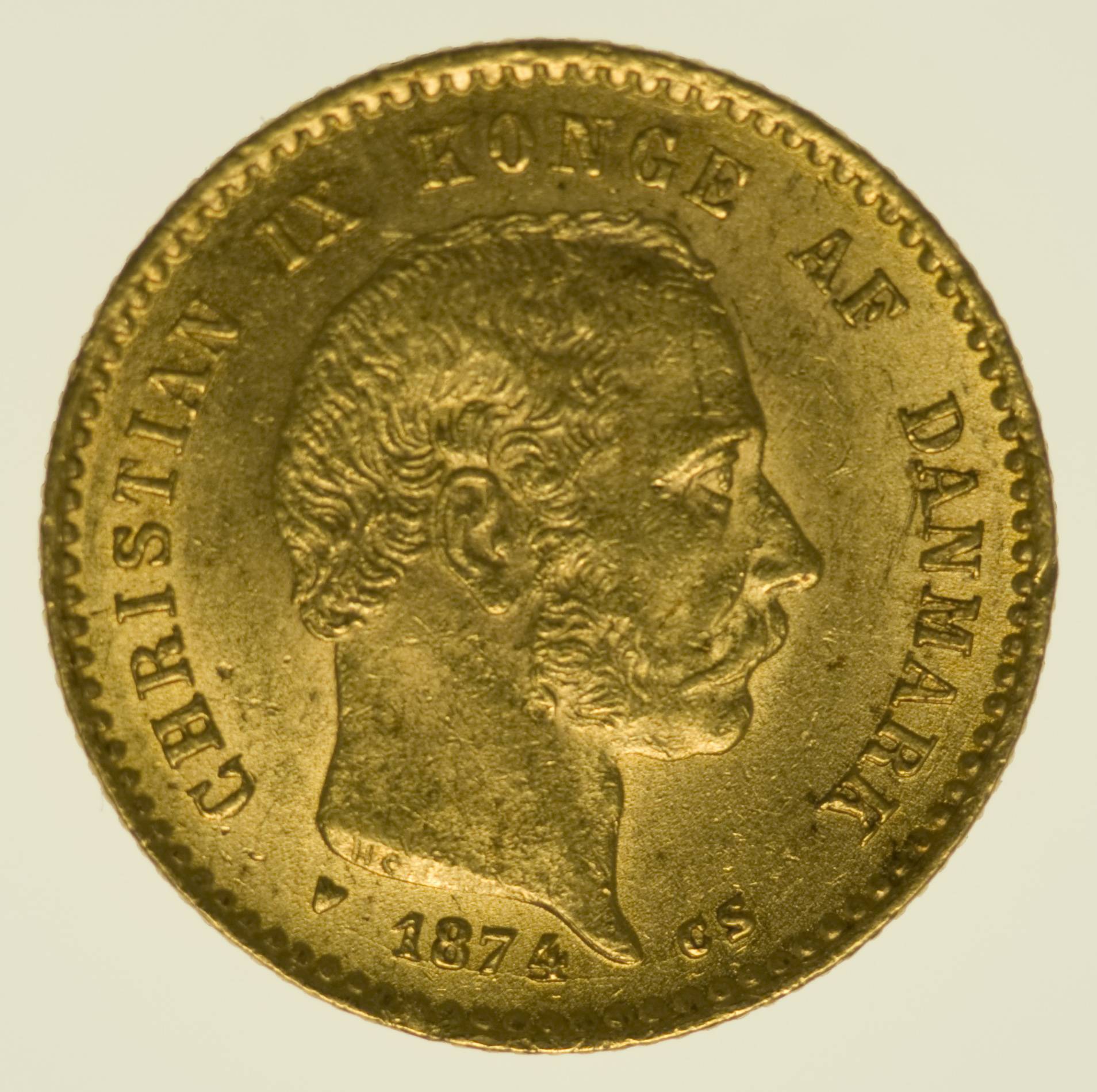 Dänemark Christian IX. 10 Kronen 1874