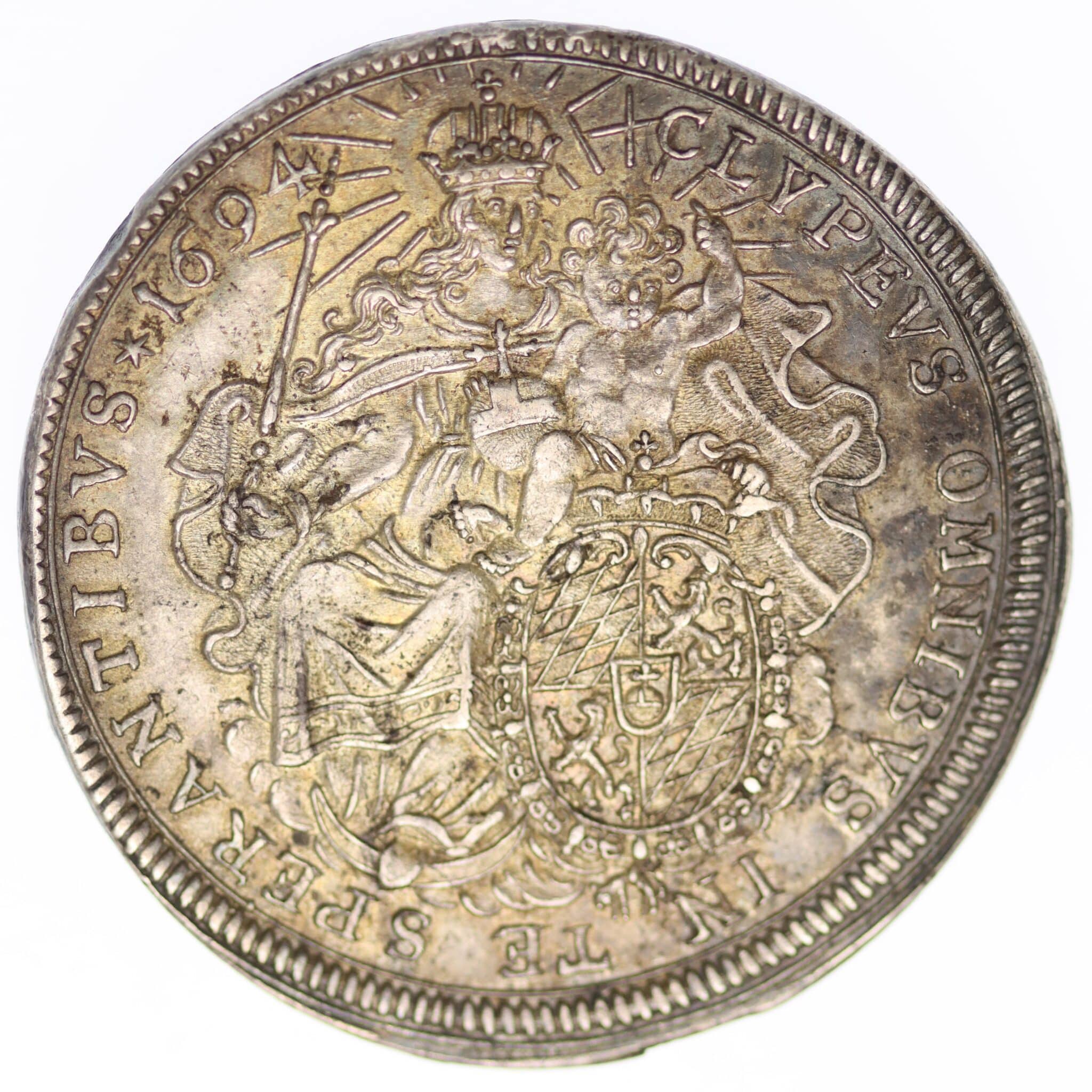 Bayern Maximilian II. Emanuel Reichstaler 1694