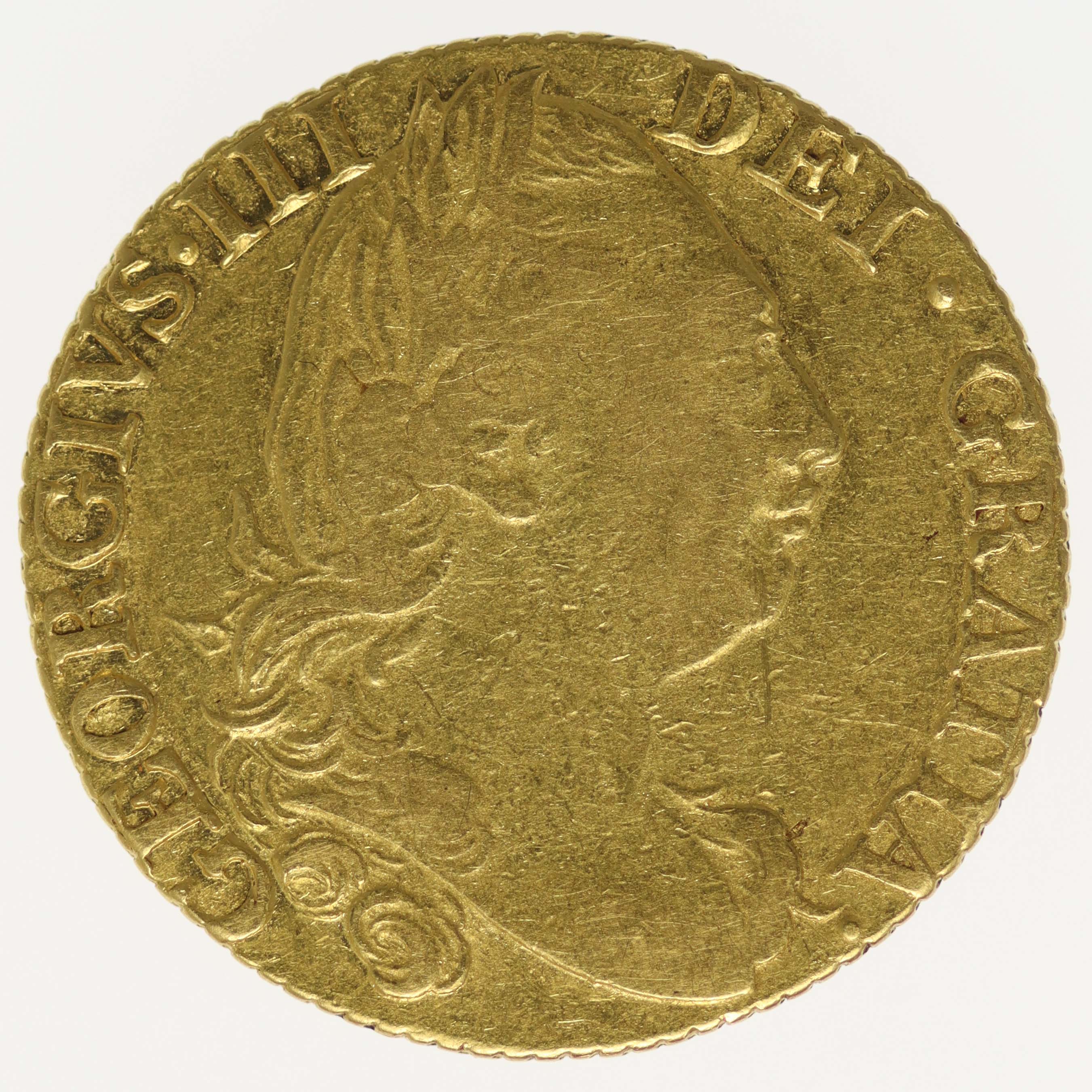 Großbritannien Georg III. Guinea 1782