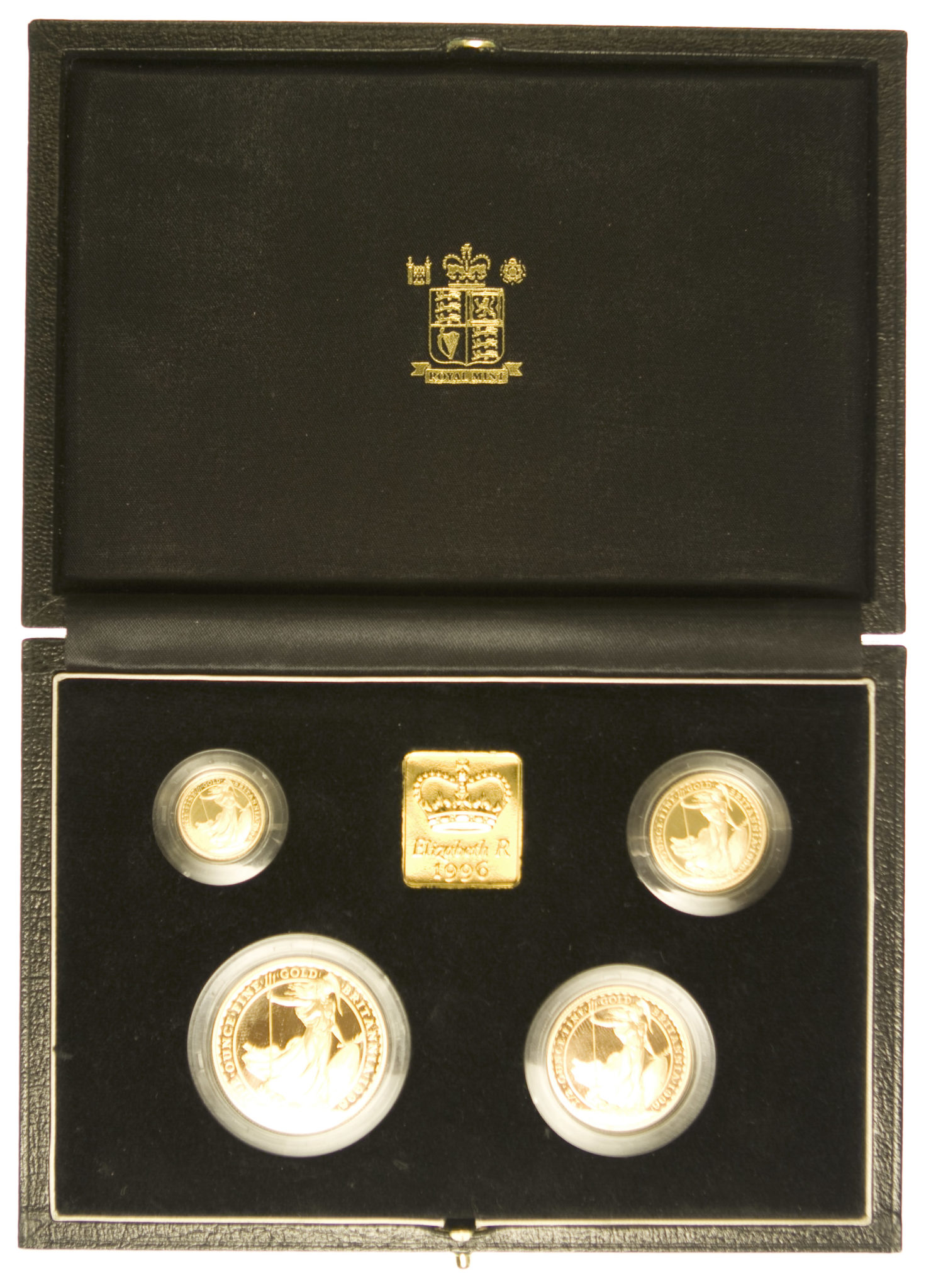 Großbritannien Elisabeth II. Britannia proof Set 1996