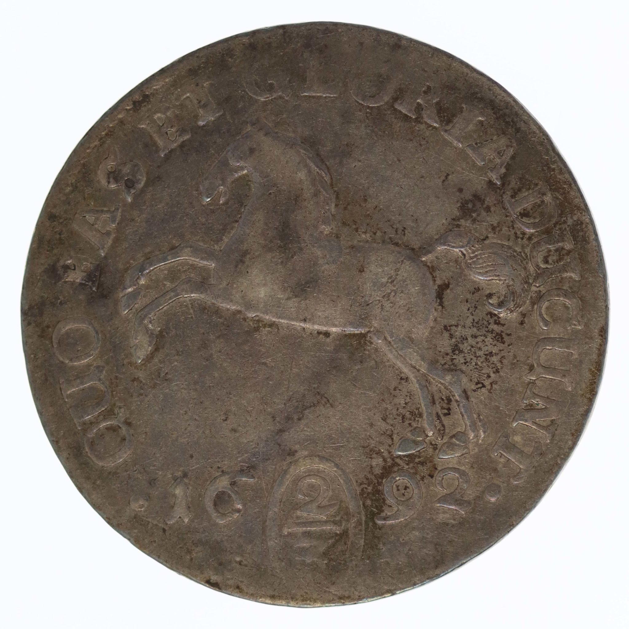 Braunschweig Lüneburg Celle Georg Wilhem 2/3 Taler 1692