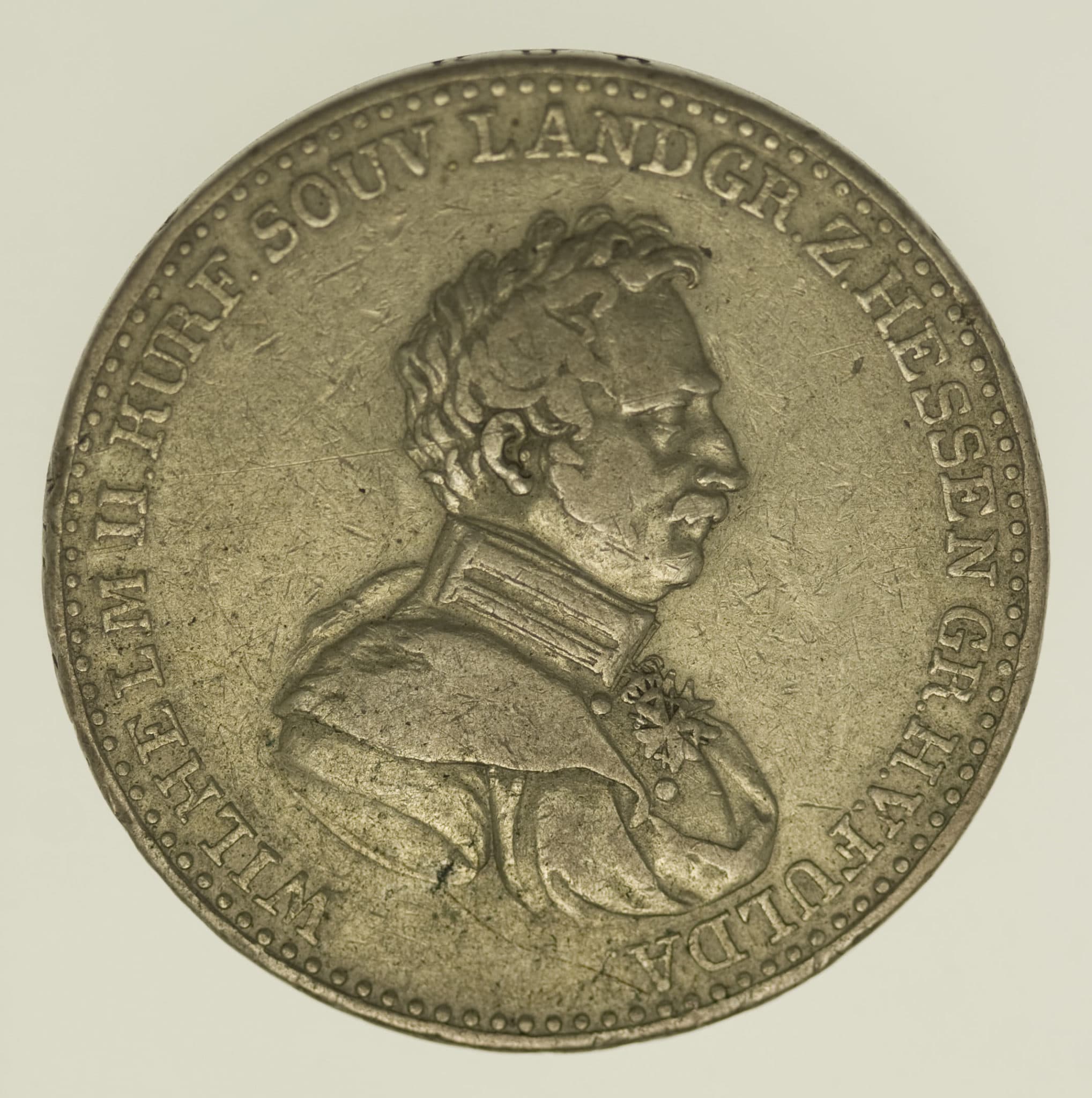 Hessen Kassel Wilhelm II. Taler 1822