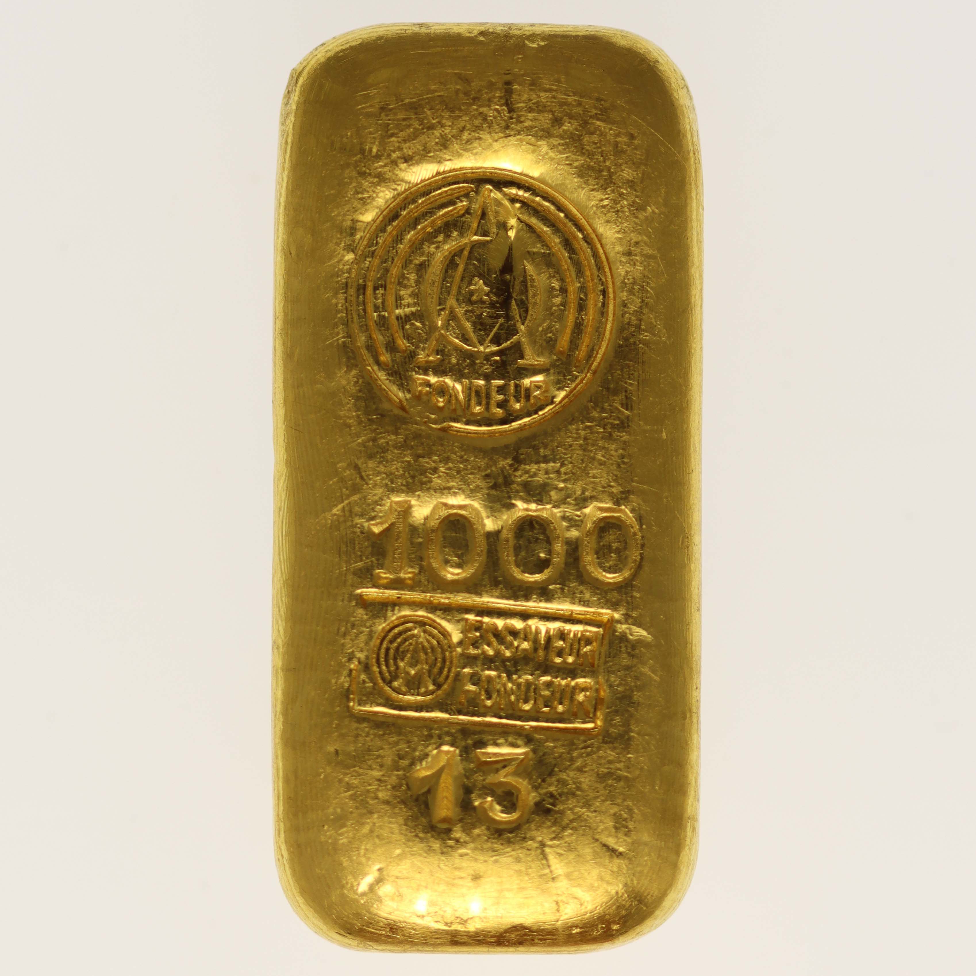 Goldbarren 100 Gramm Schweiz Argor S.A. Chiasso
