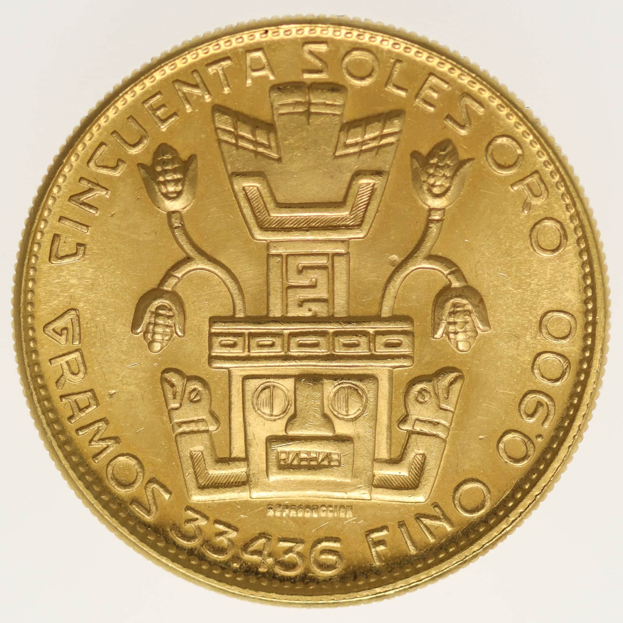 Peru 50 Soles 1967