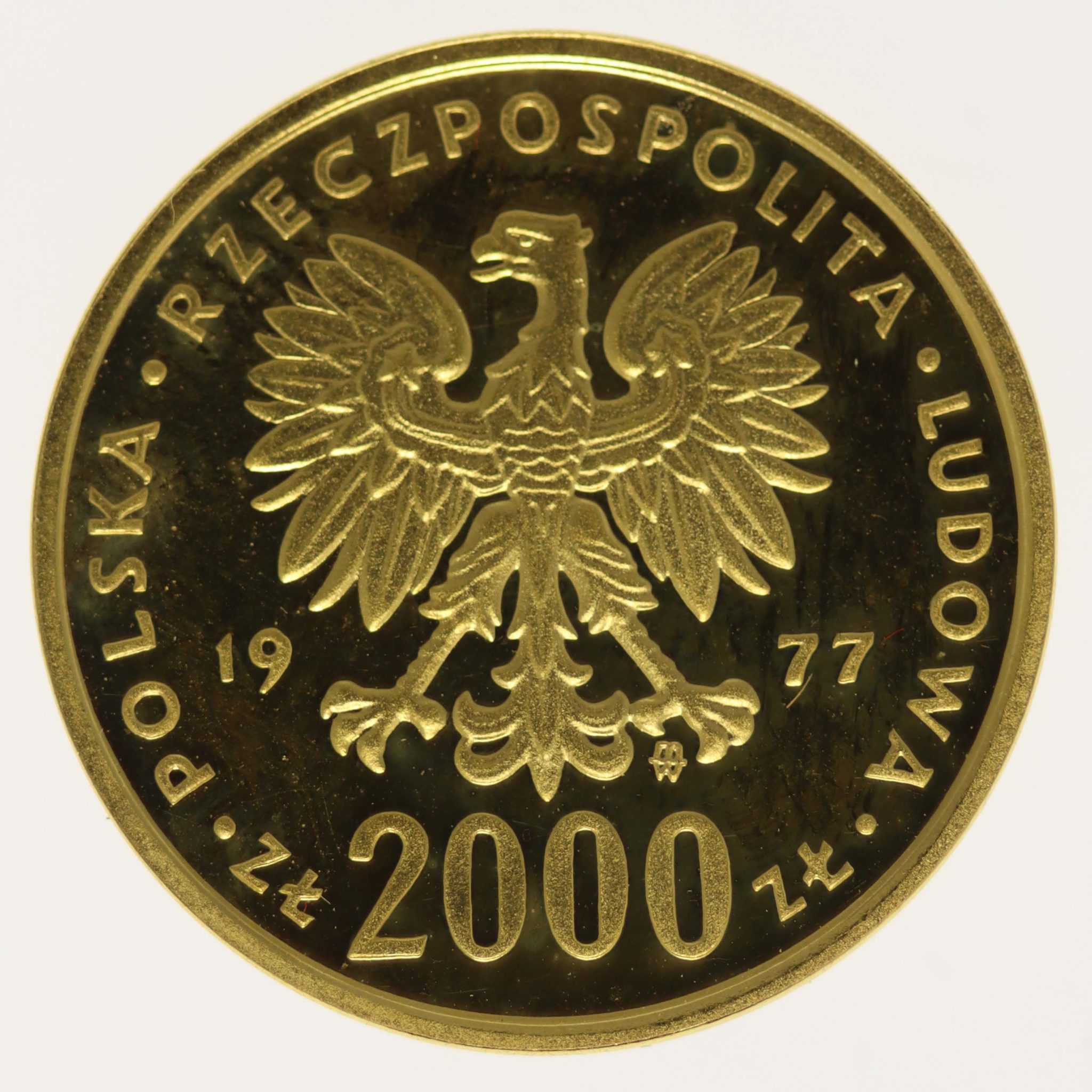 Polen 2000 Zloty 1977 Chopin