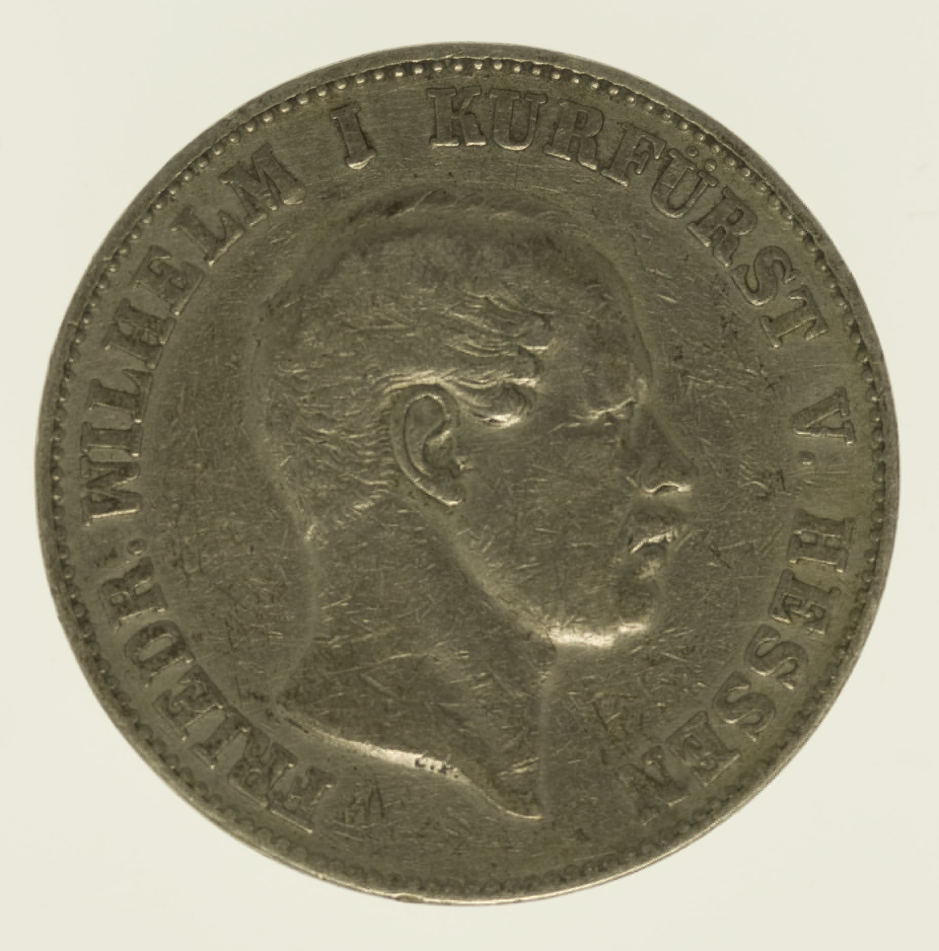 Hessen Kassel Friedrich Wilhelm I. Vereinstaler 1858