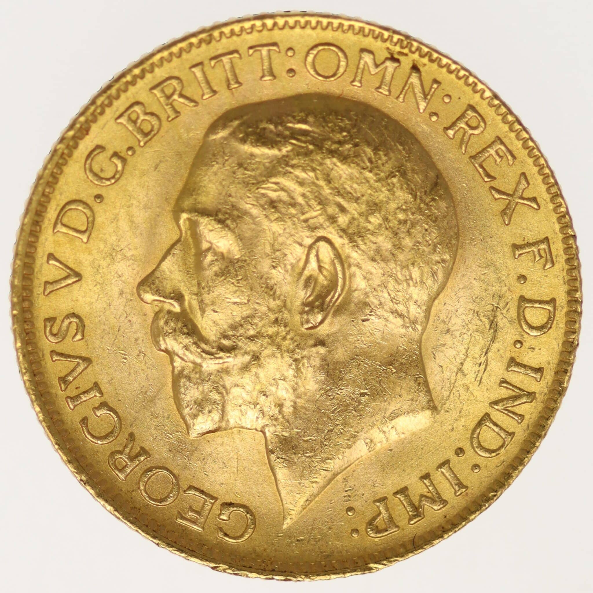 Kanada Georg V. Sovereign 1919 C