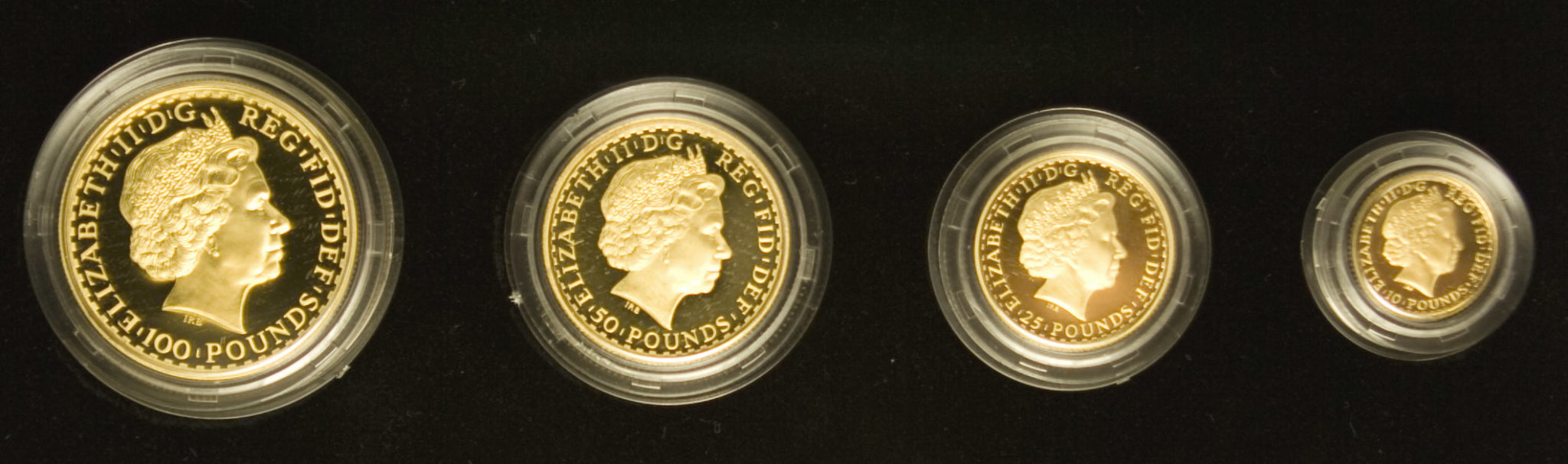 Großbritannien Elisabeth II. Britannia proof Set 2004