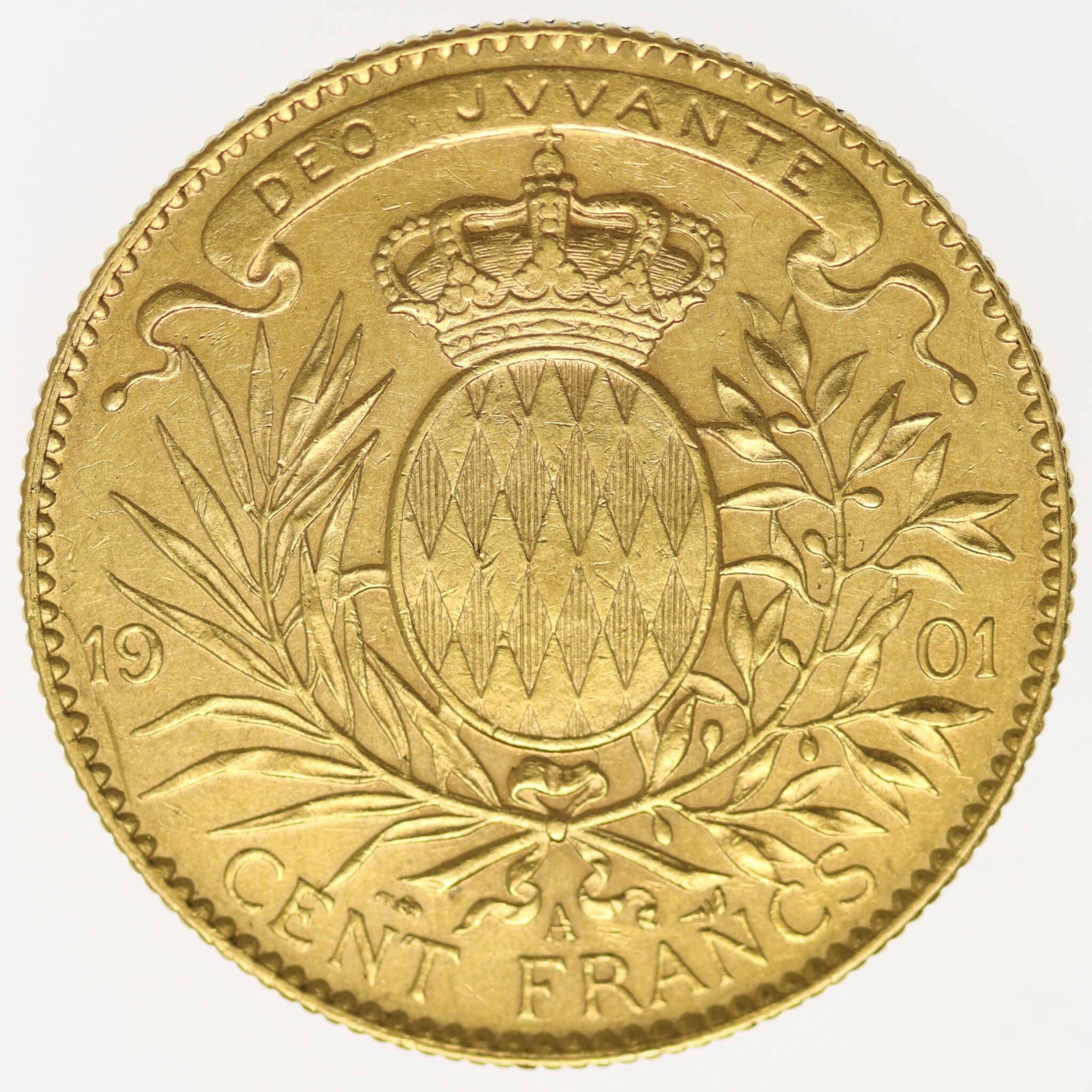 Monaco Albert I. 100 Francs 1901
