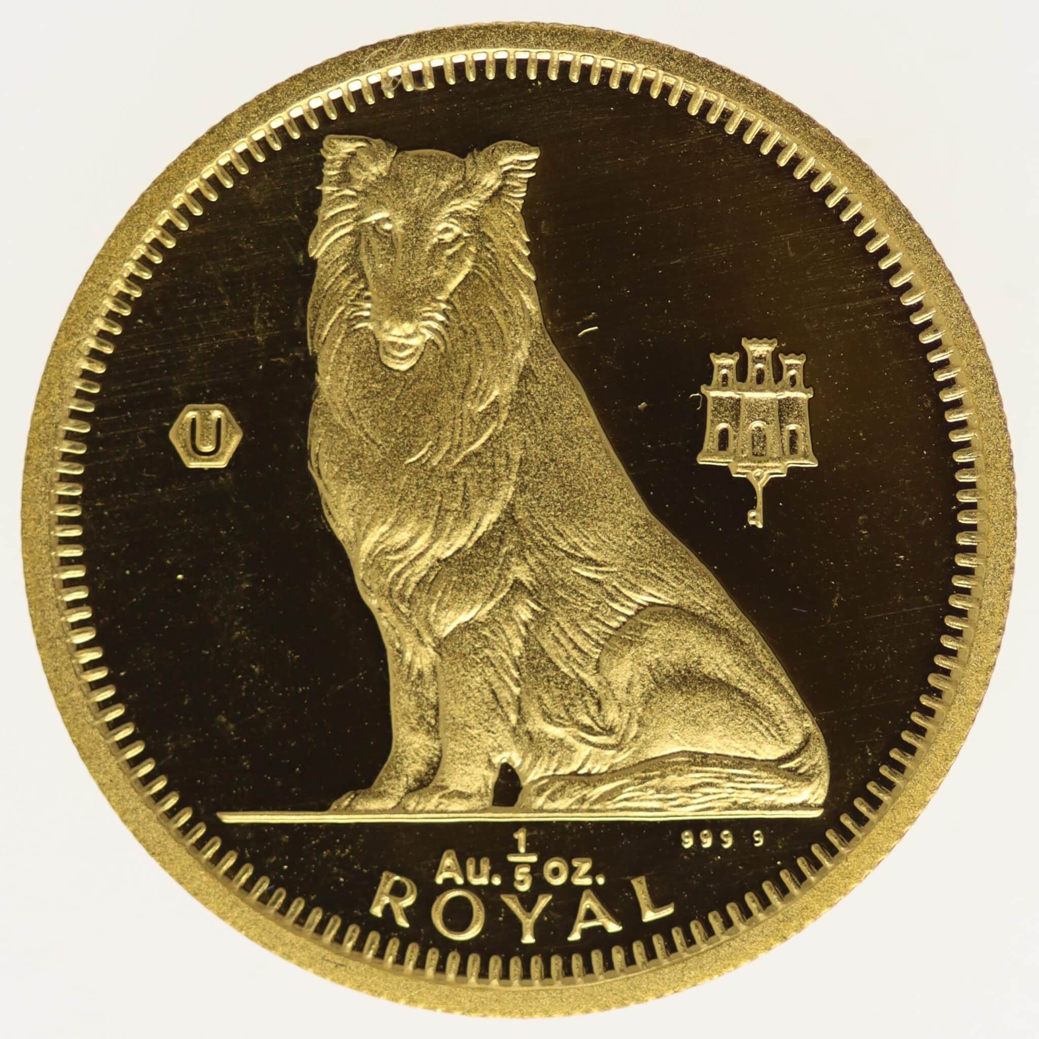 Gibraltar Elisabeth II. 1/5 Royal 1995