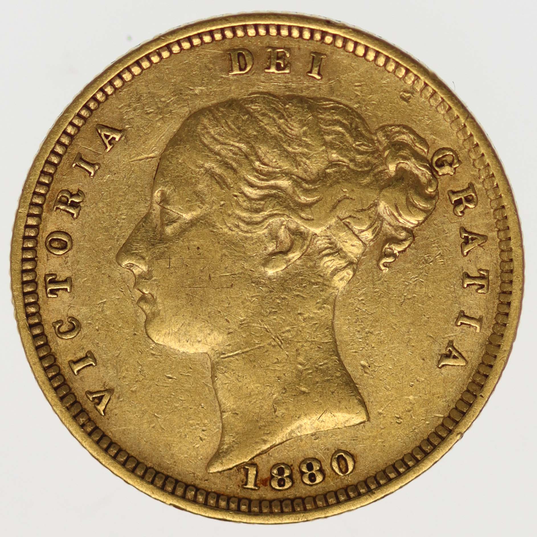 Großbritannien Victoria 1/2 Sovereign 1880
