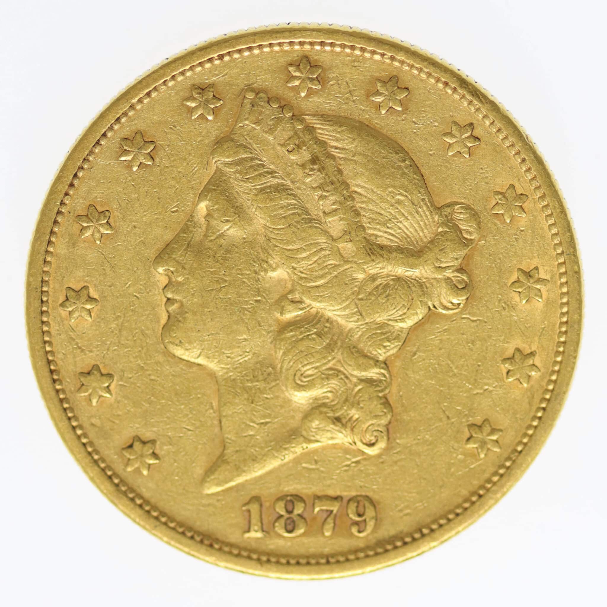 USA 20 Dollars 1879 S Liberty / Kopf