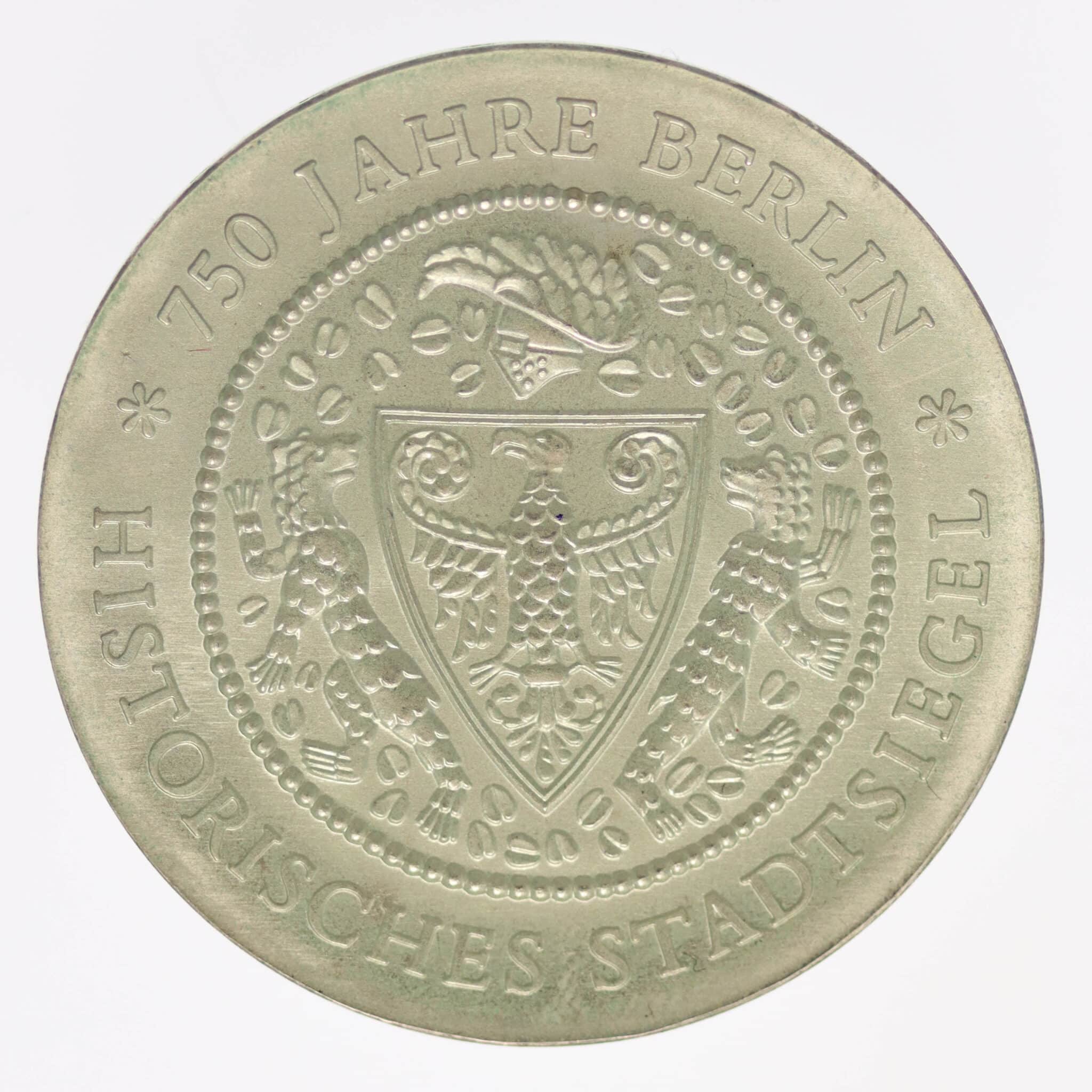DDR 20 Mark 1987 Stadtsiegel Berlin