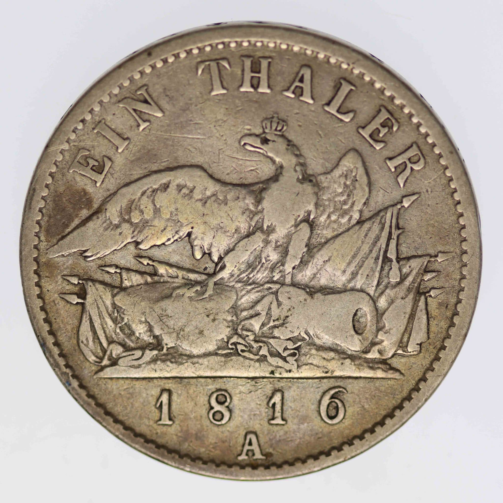 Preussen Friedrich Wilhelm III. Taler 1816 A
