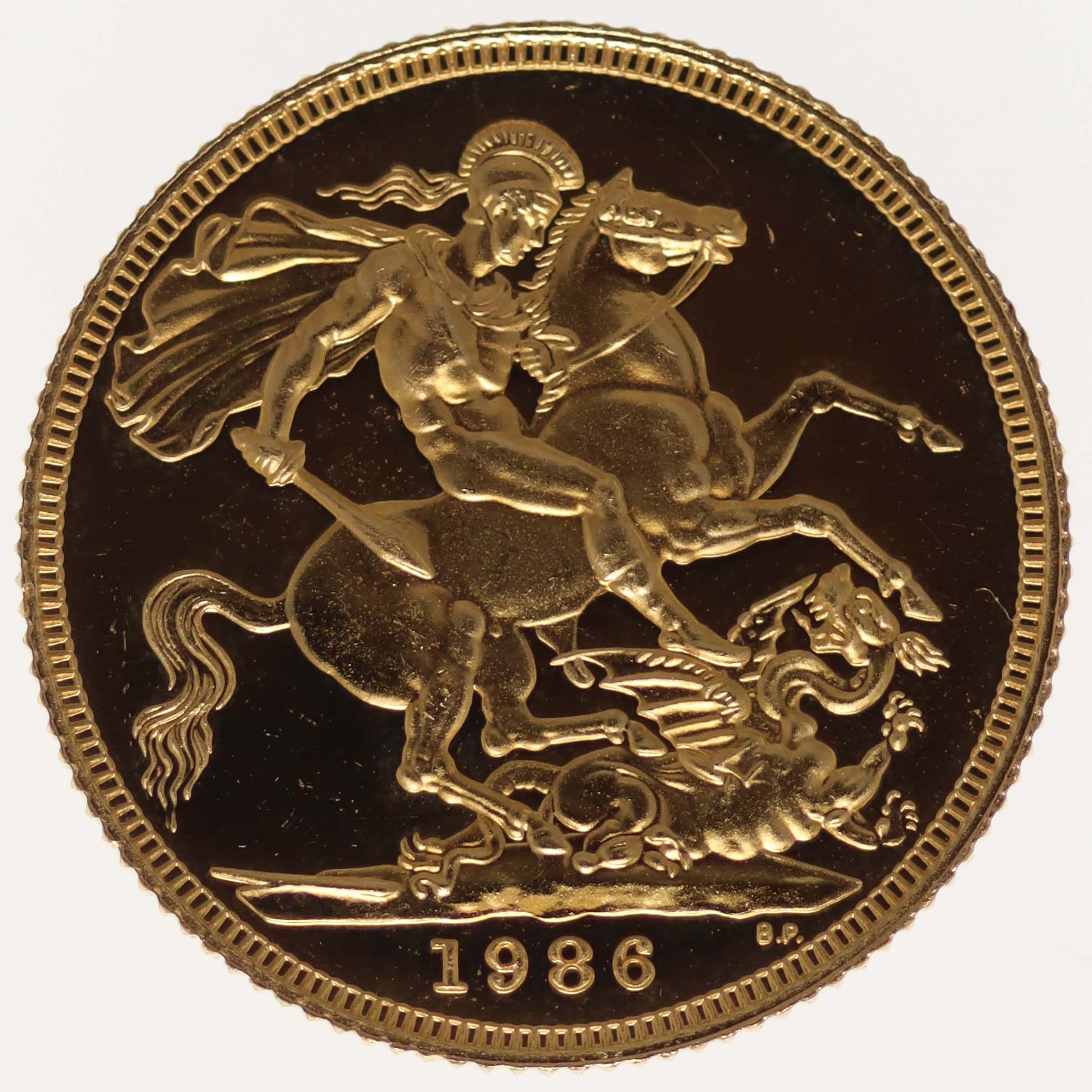 Großbritannien Elisabeth II. Sovereign 1986