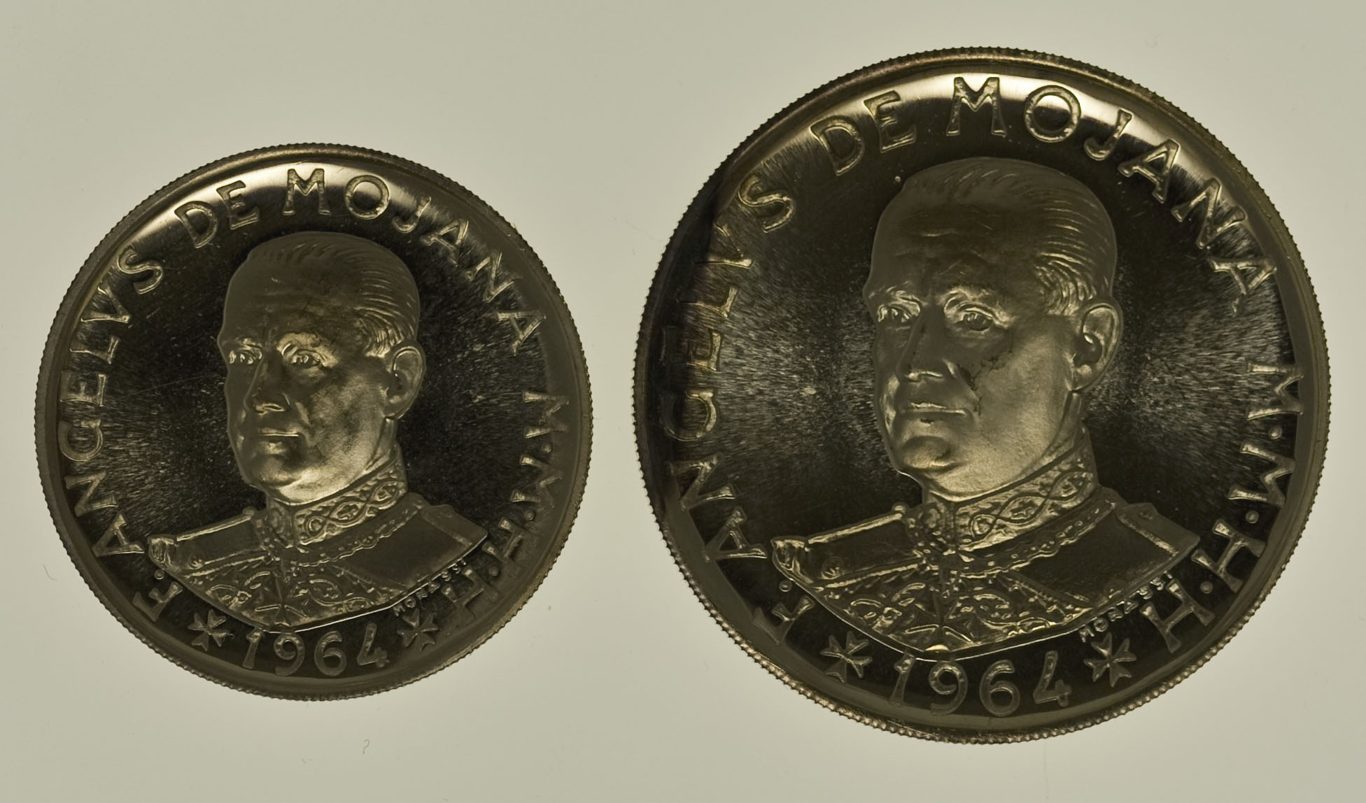 Malta Malteserorden Angelo de Mojana Scudo + 2 Scudi 1964