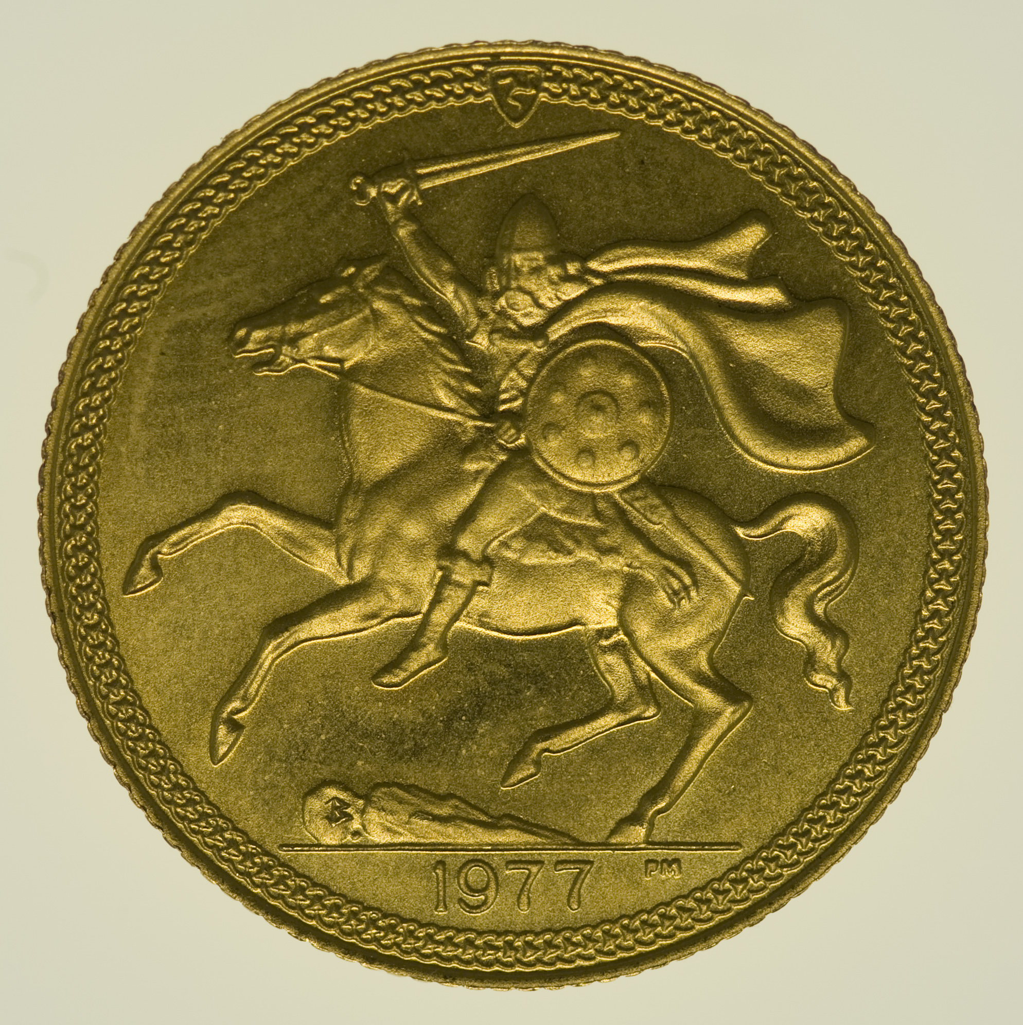 Isle of Man Elisabeth II. Sovereign 1977