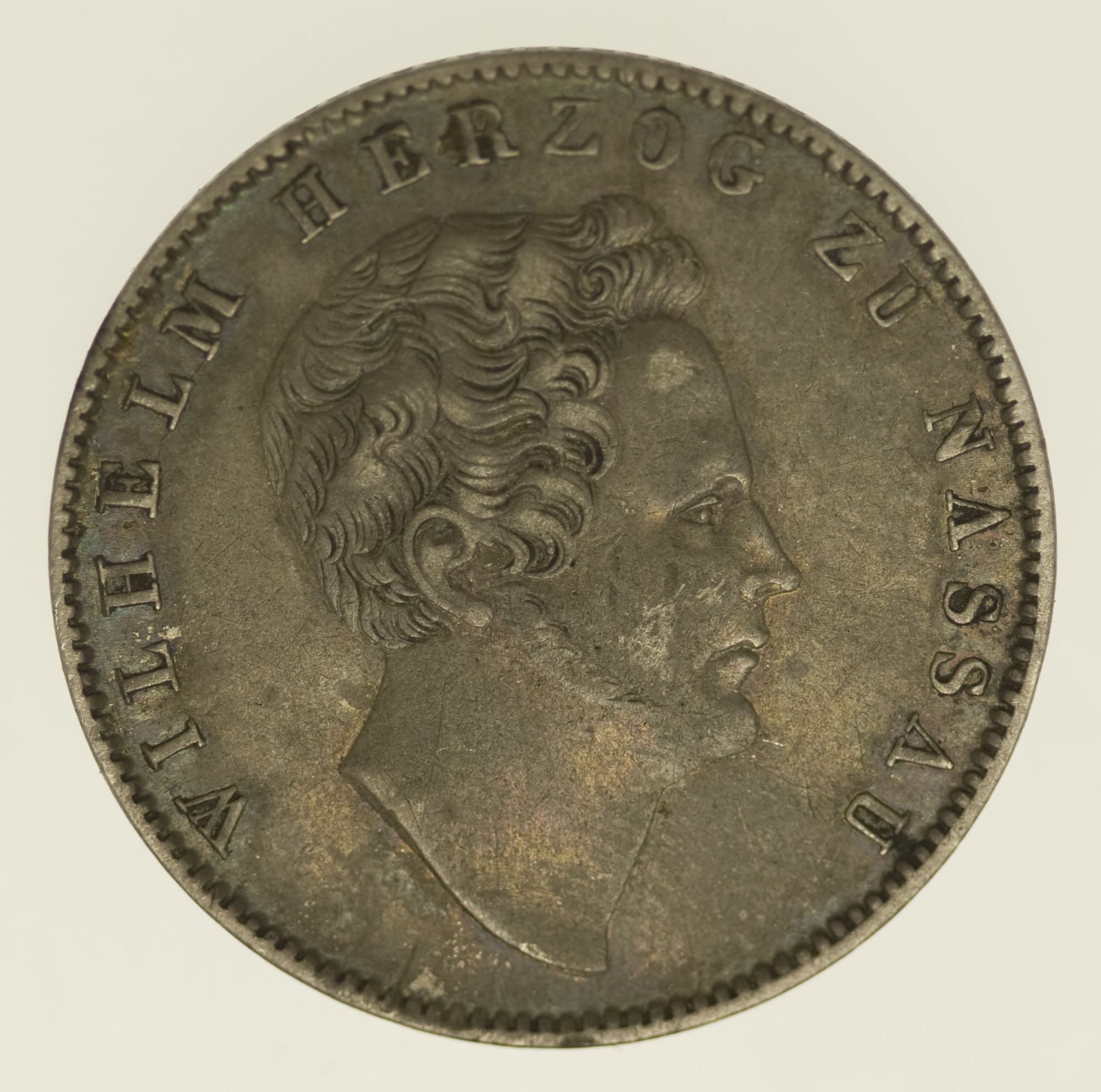 Nassau Wilhelm 1/2 Gulden 1838