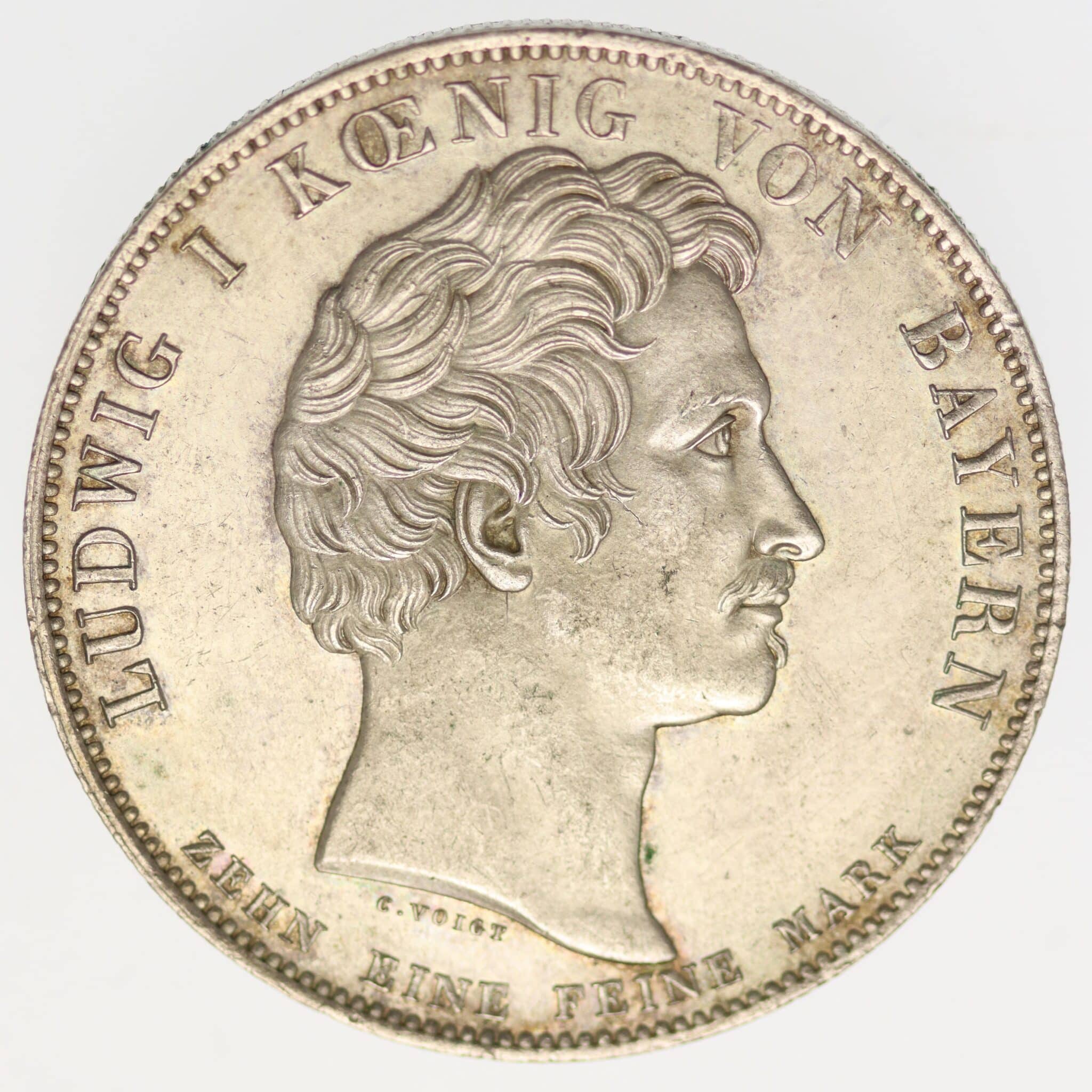 Bayern Ludwig I. Geschichtstaler 1827