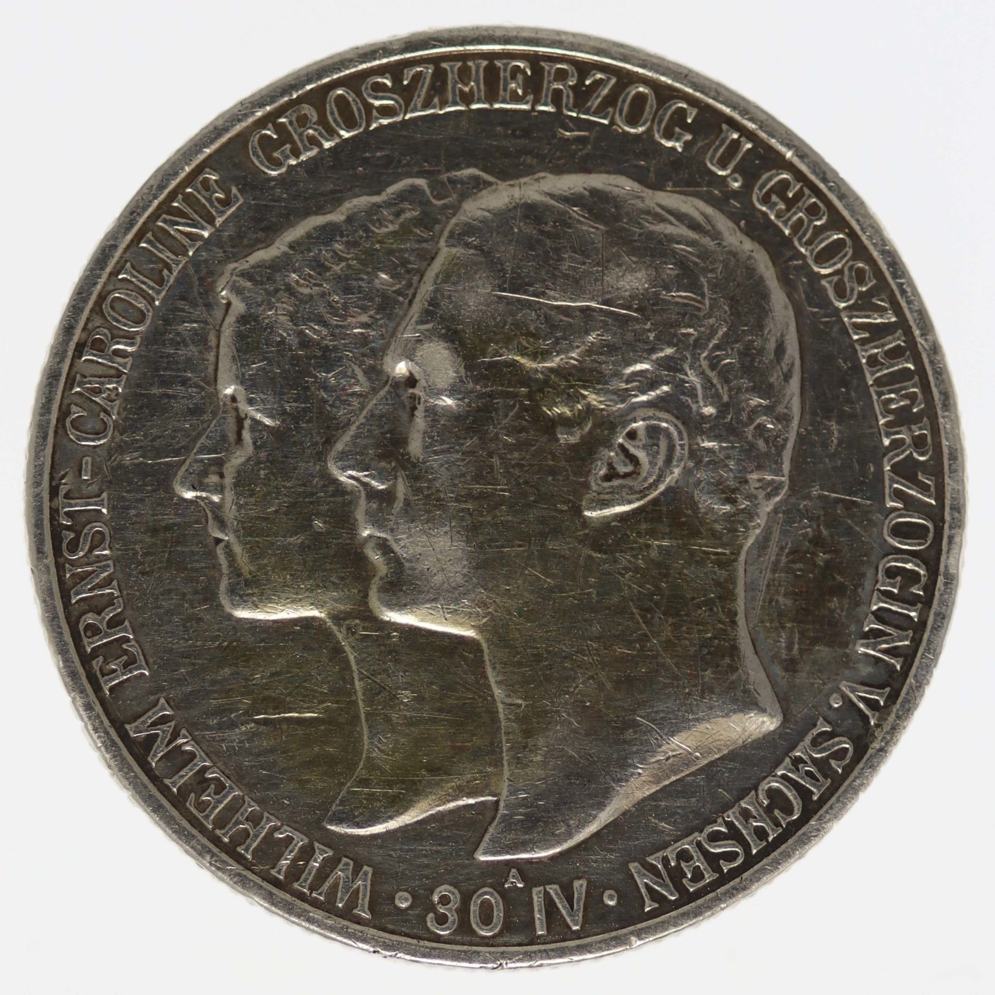 Sachsen Weimar Eisenach Wilhelm Ernst 2 Mark 1903