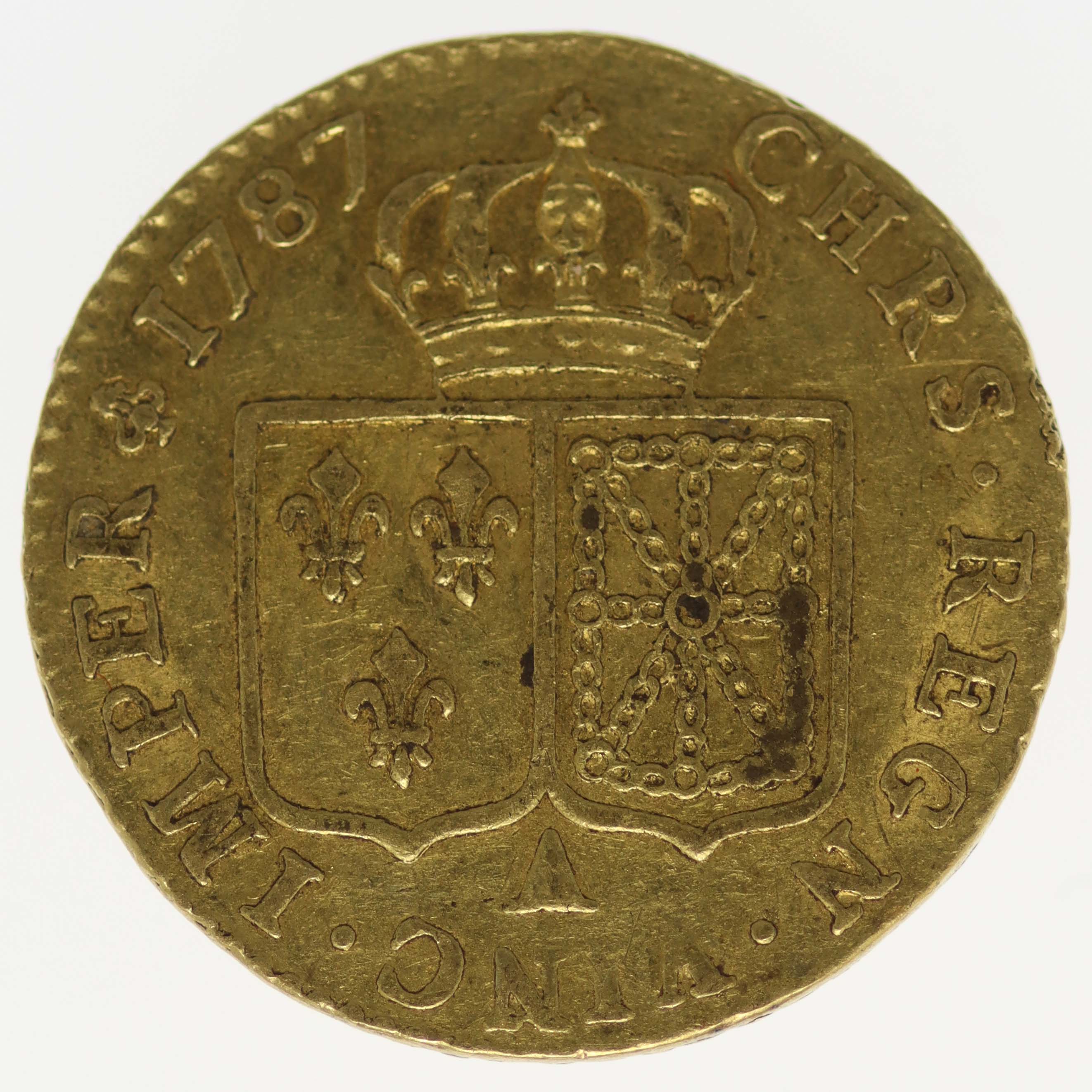 Frankreich Louis XVI. Louis d'or 1787 A