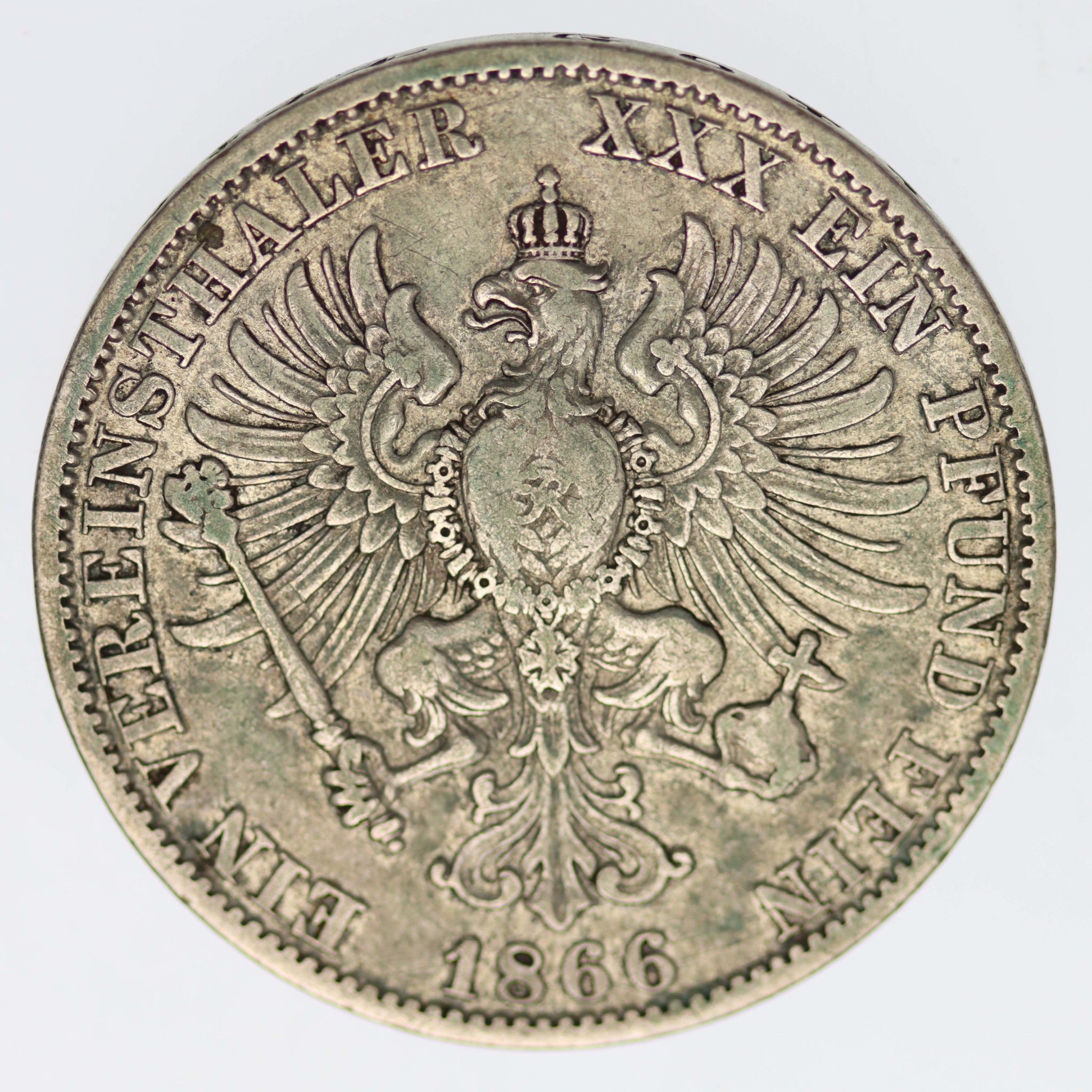 Preussen Wilhelm I. Vereinstaler 1866