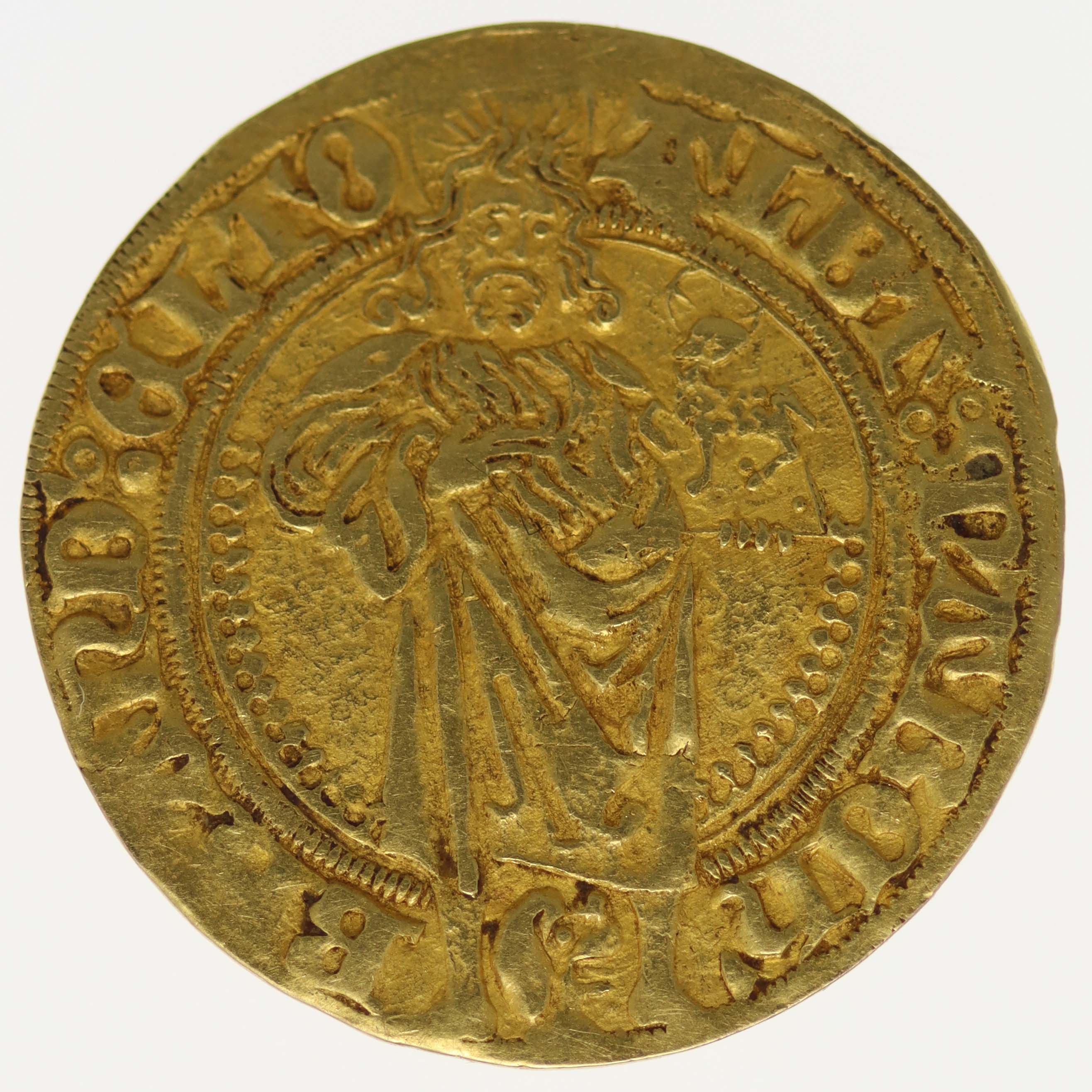 Brandenburg Franken Albrecht Achilles Goldgulden o.J.