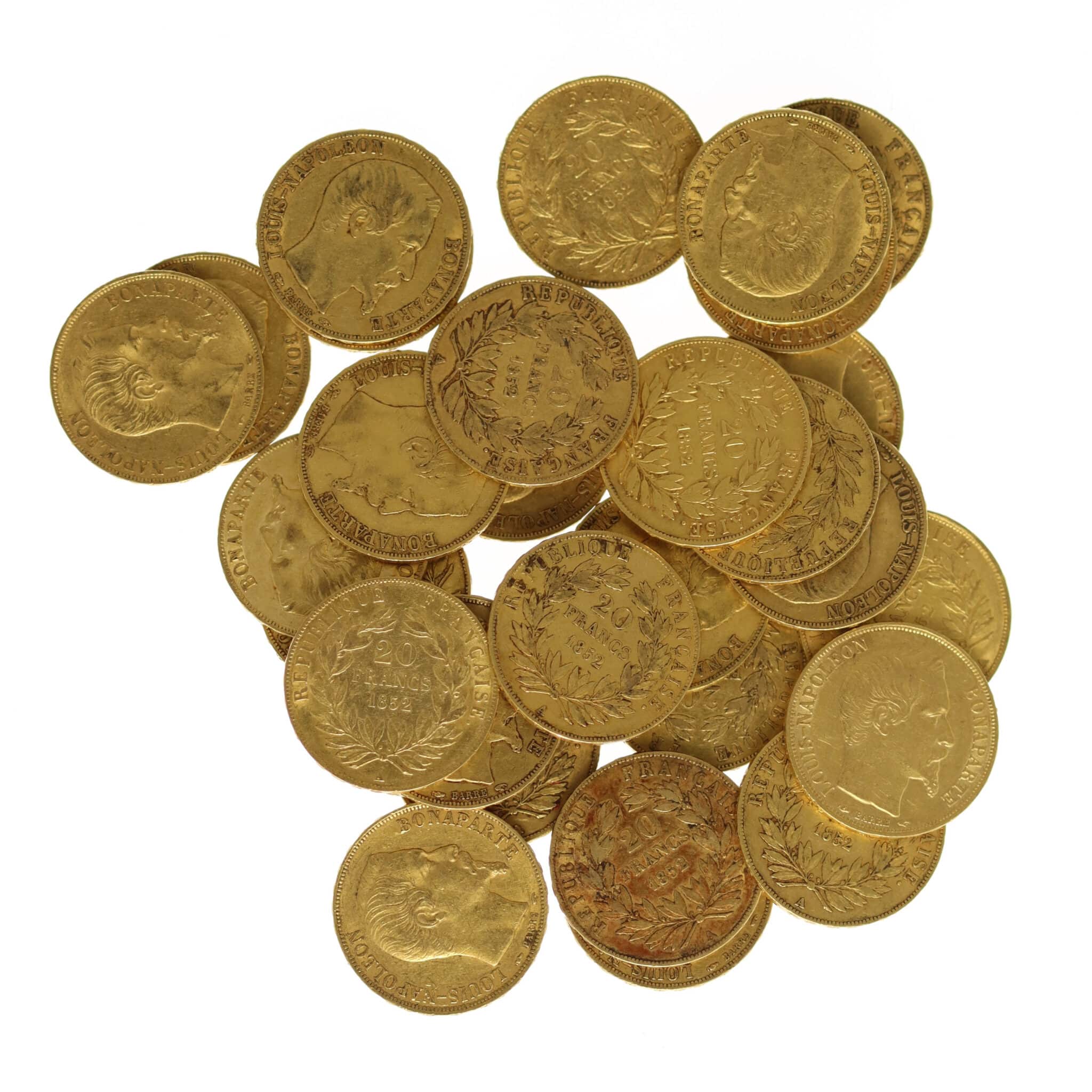 Frankreich Louis-Napoleon Bonaparte 20 Francs 1852 A