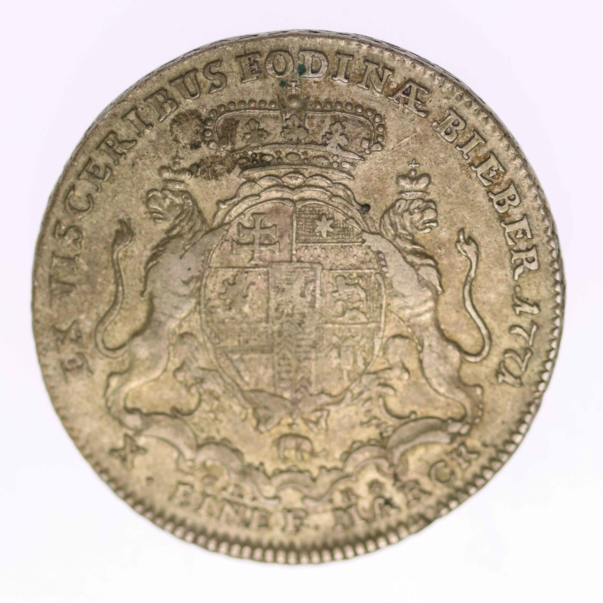 Hanau Münzenberg Wilhelm IX. Konventionstaler 1771