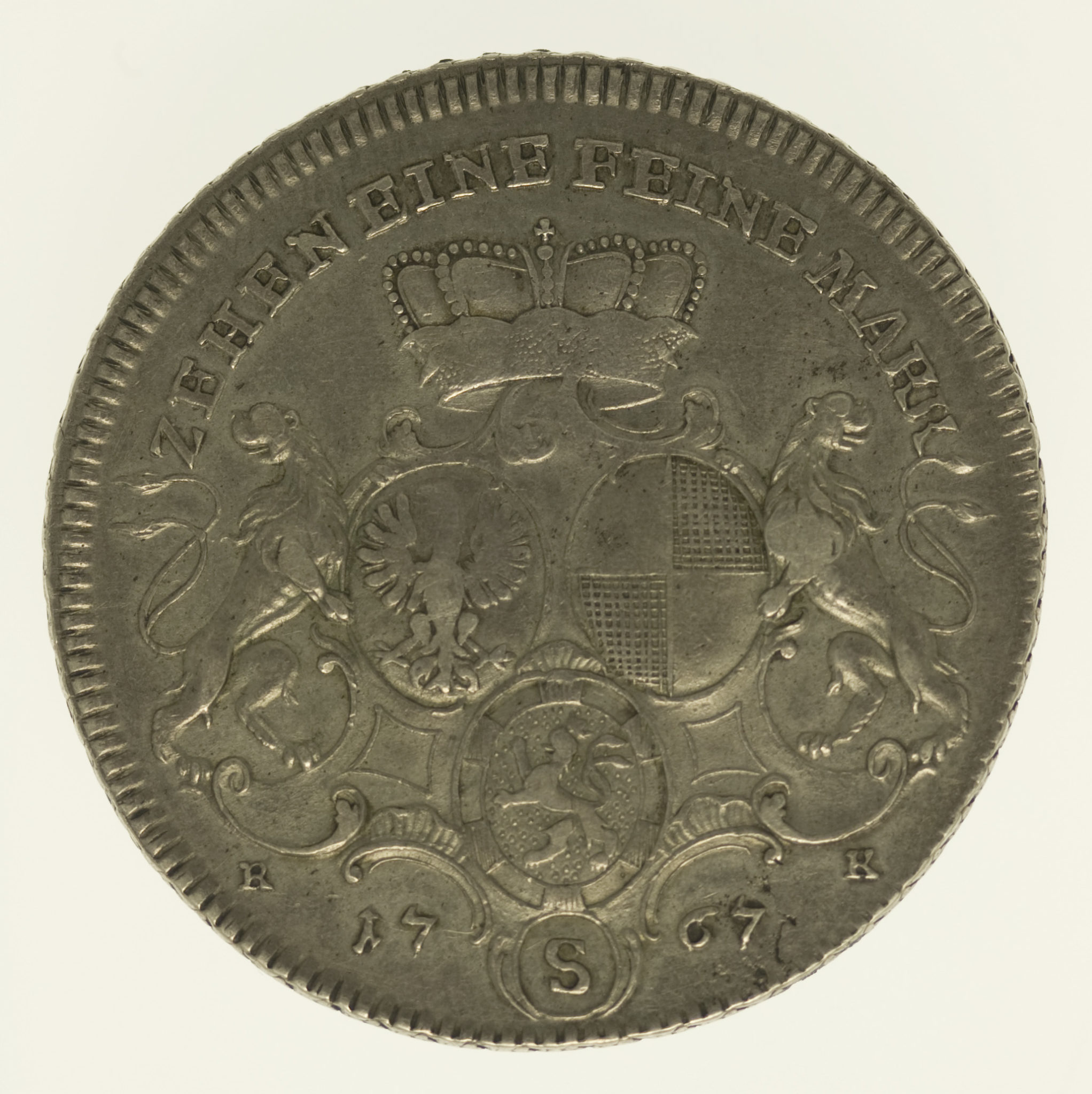 Brandenburg Ansbach Christian Friedrich Karl Alexander Taler 1767