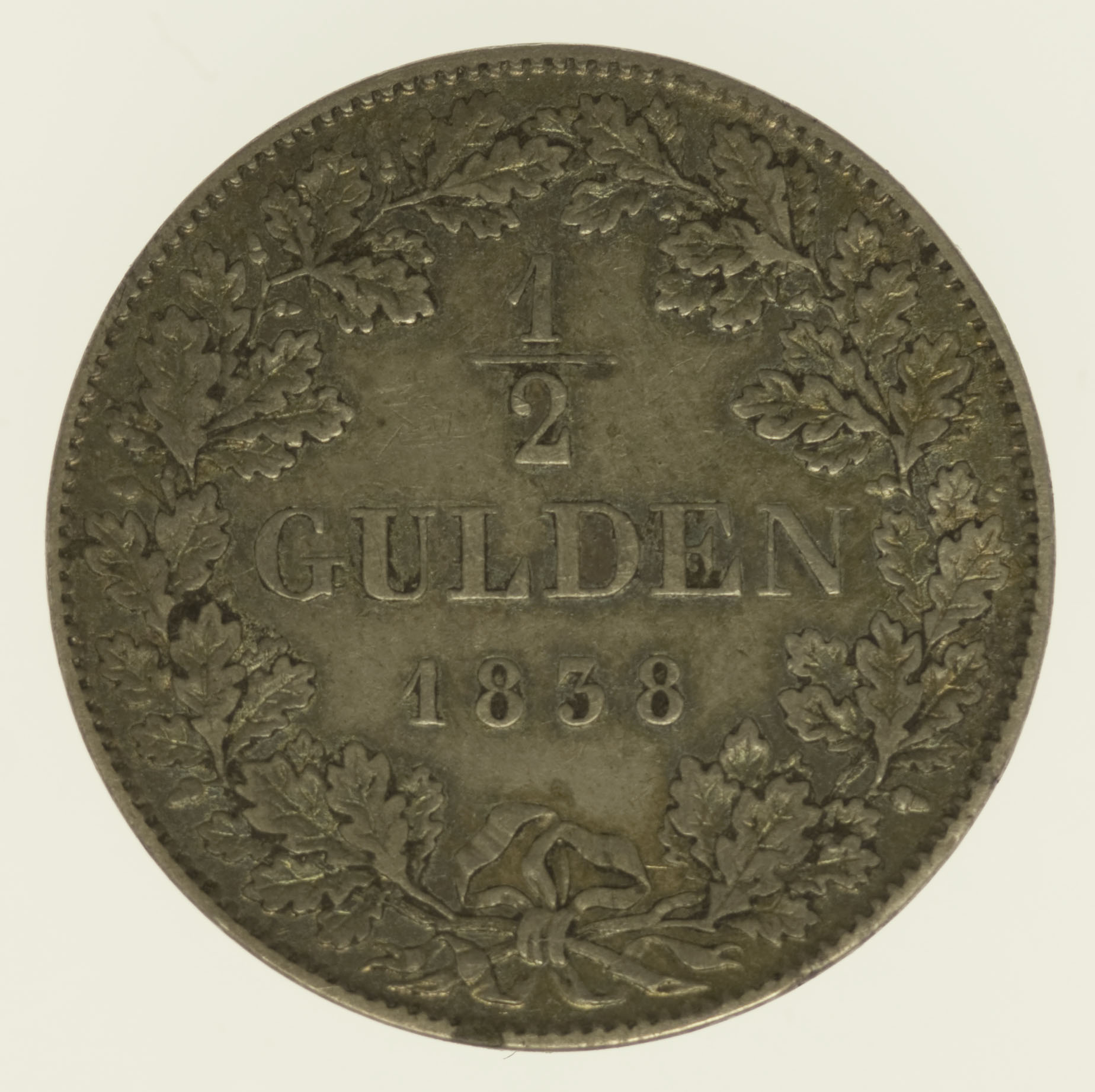 Nassau Wilhelm 1/2 Gulden 1838