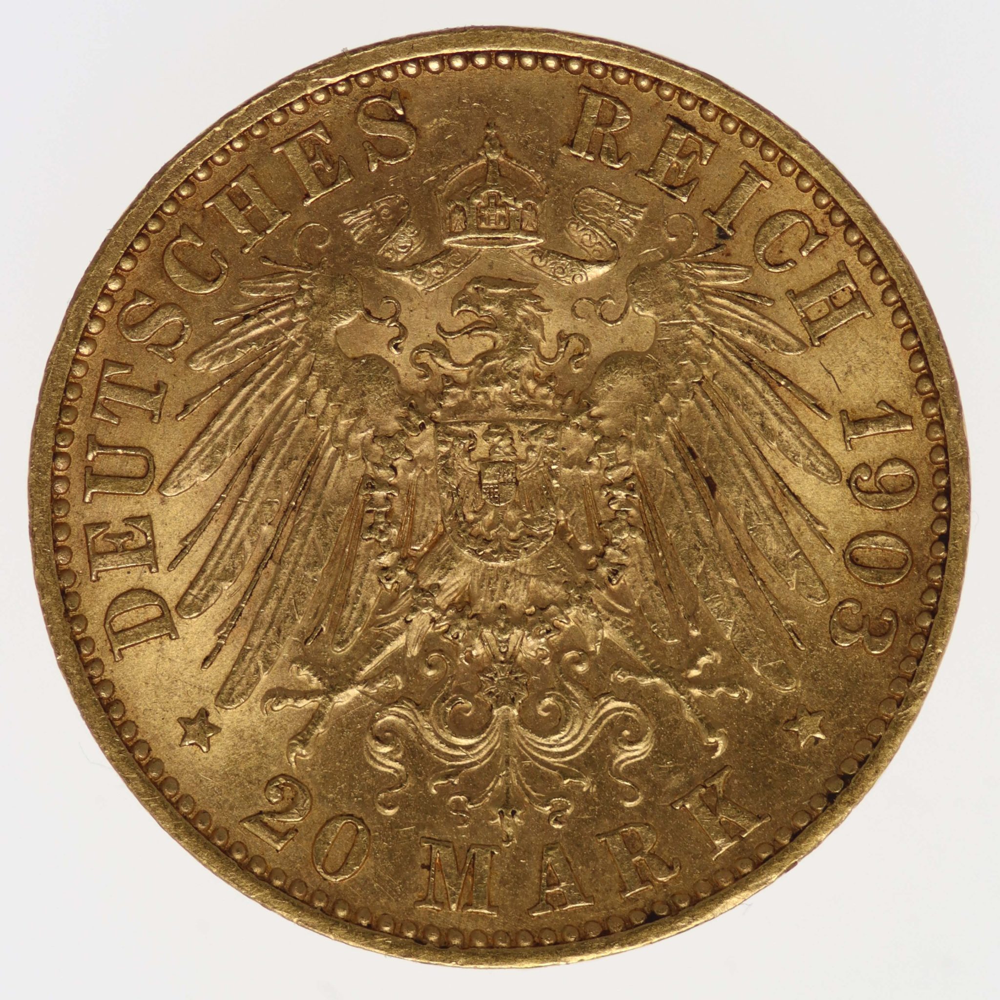 Sachsen Georg 20 Mark 1903