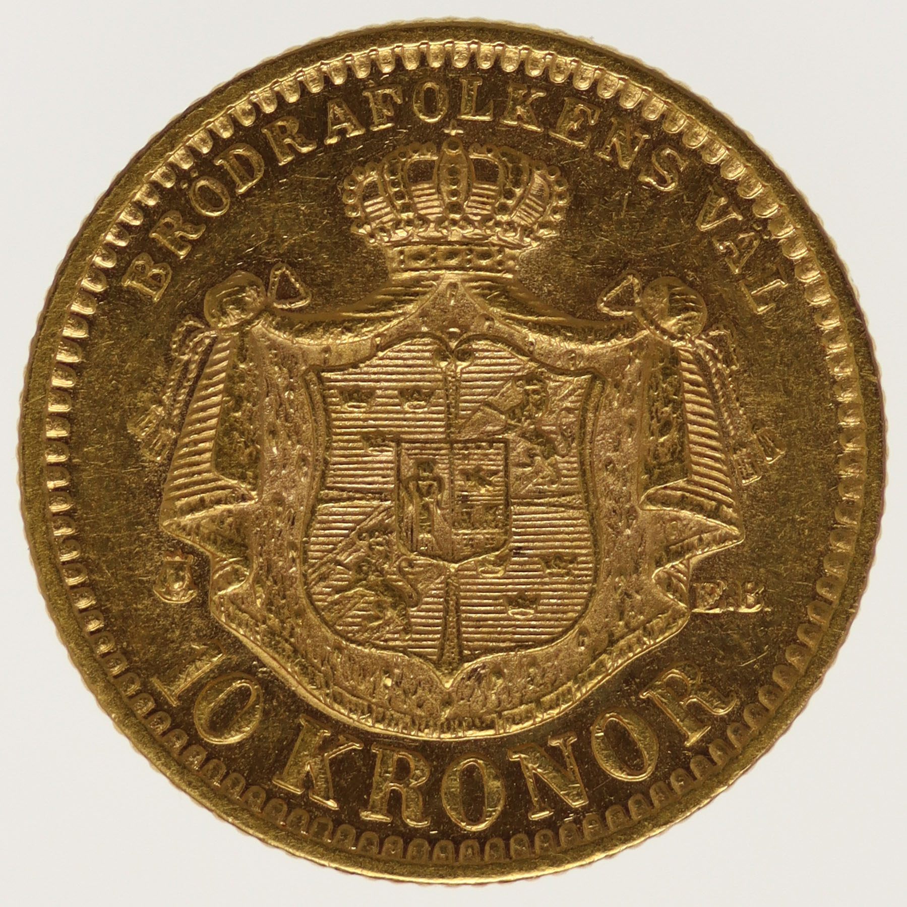 Schweden Oskar II. 10 Kronen 1895