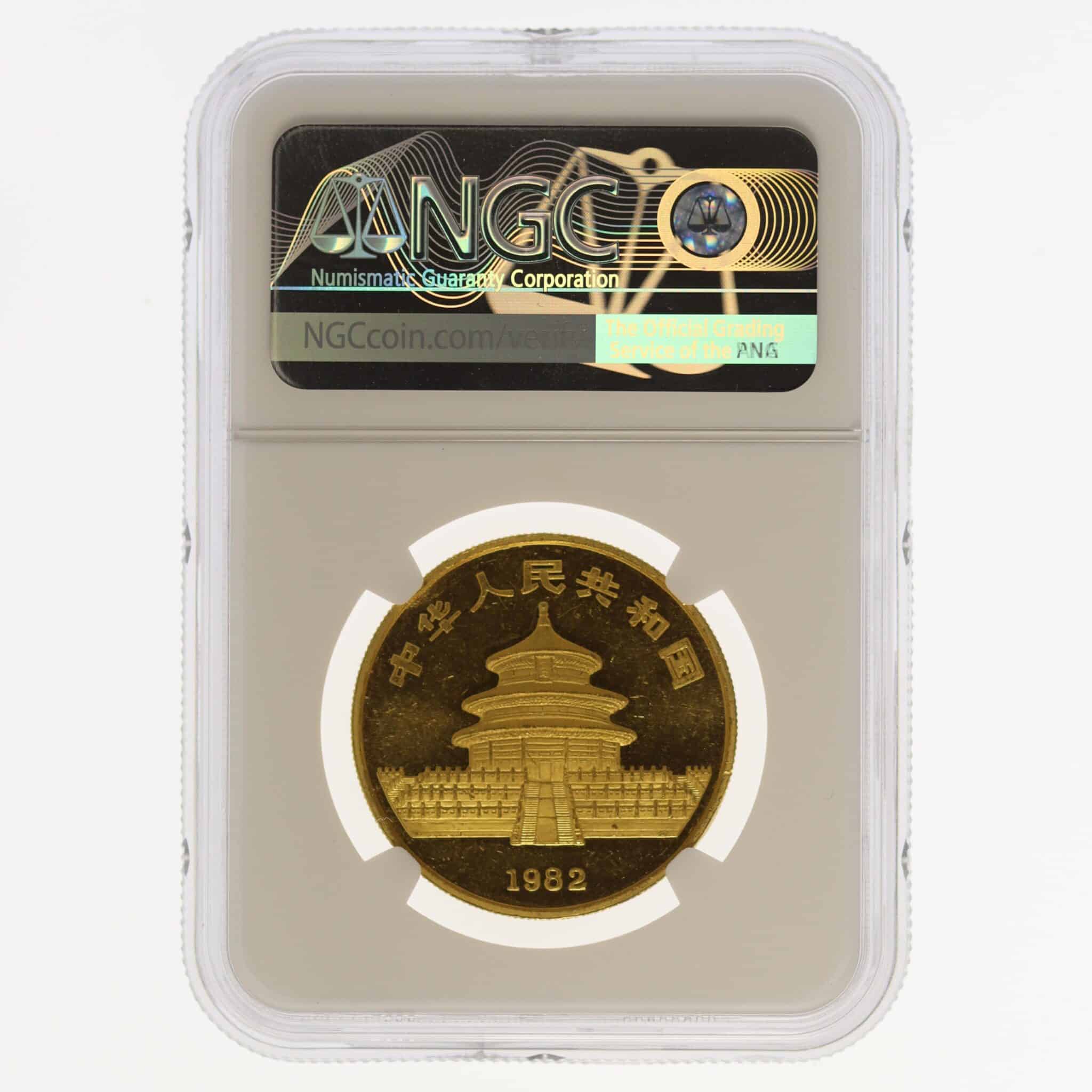 China Panda Unze 1982