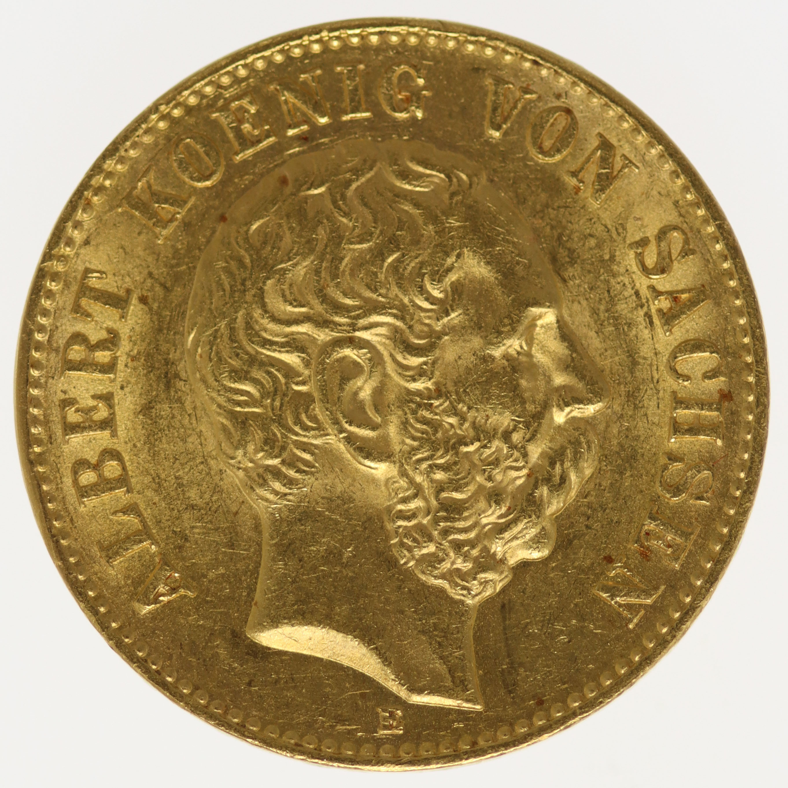 Sachsen Albert 20 Mark 1894 E