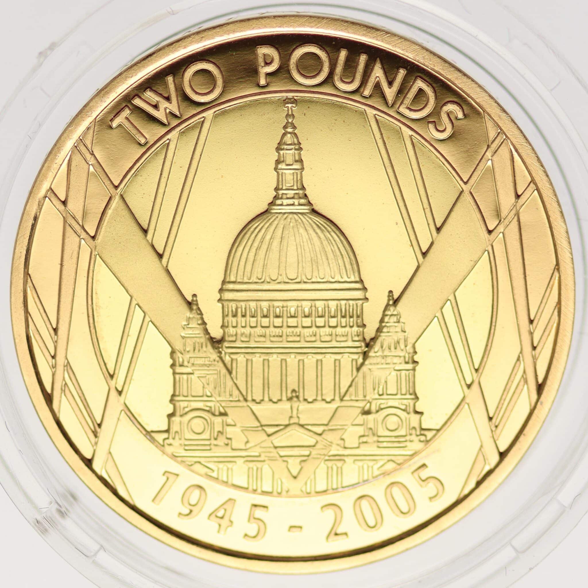 Großbritannien Elisabeth II. 2 Pounds 2005
