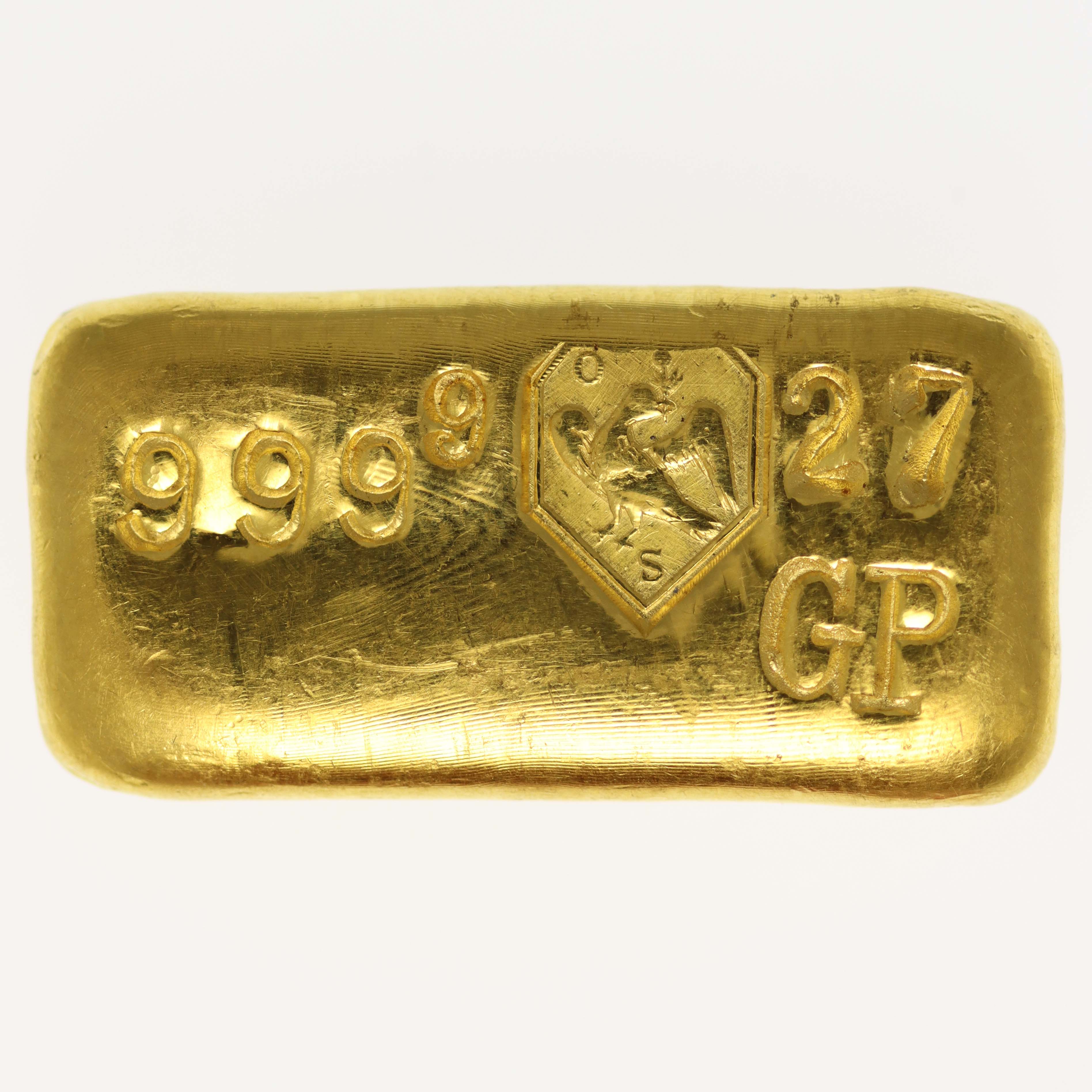 Goldbarren 100 Gramm Schöne Edelmetaal B.V.