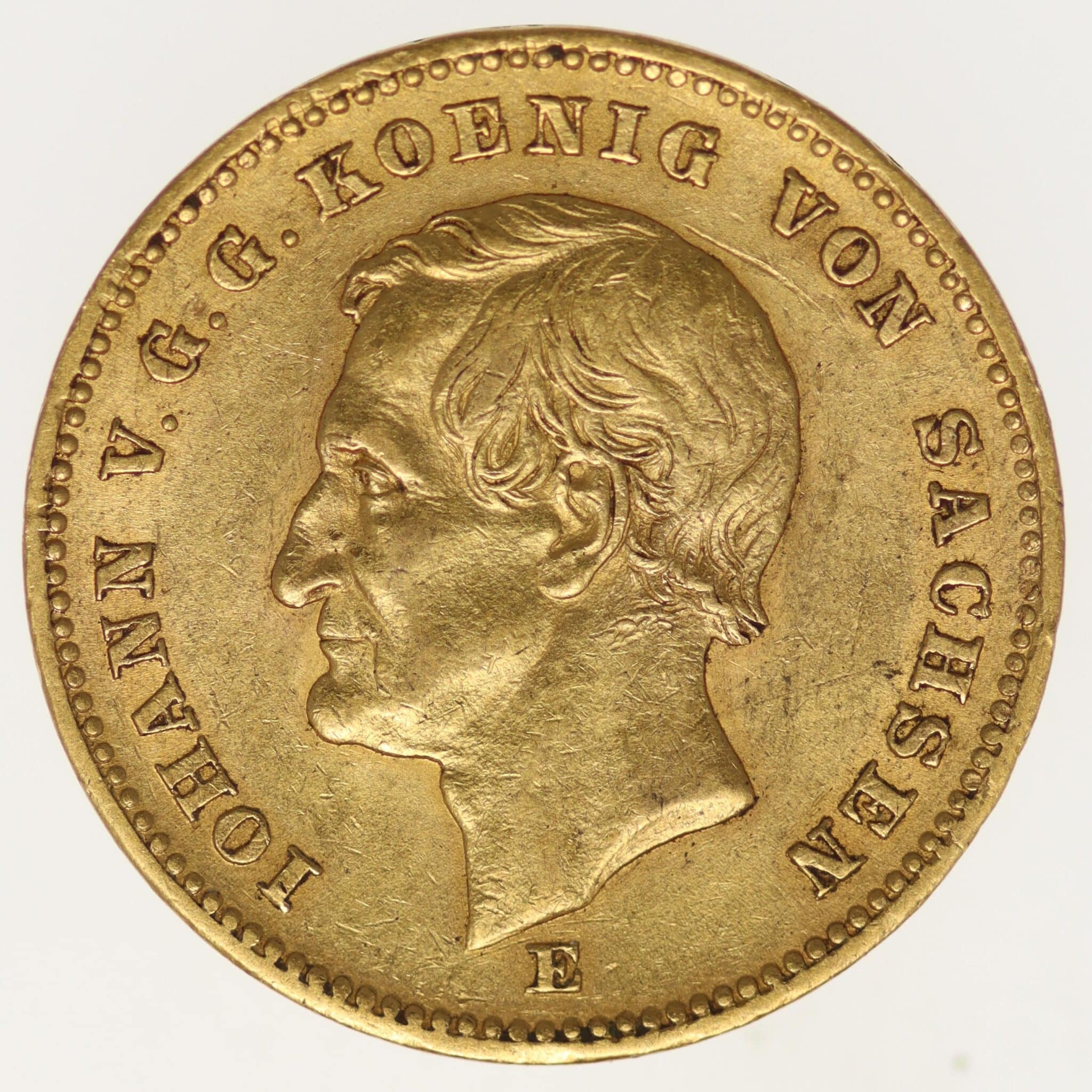 Sachsen Johann 20 Mark 1872